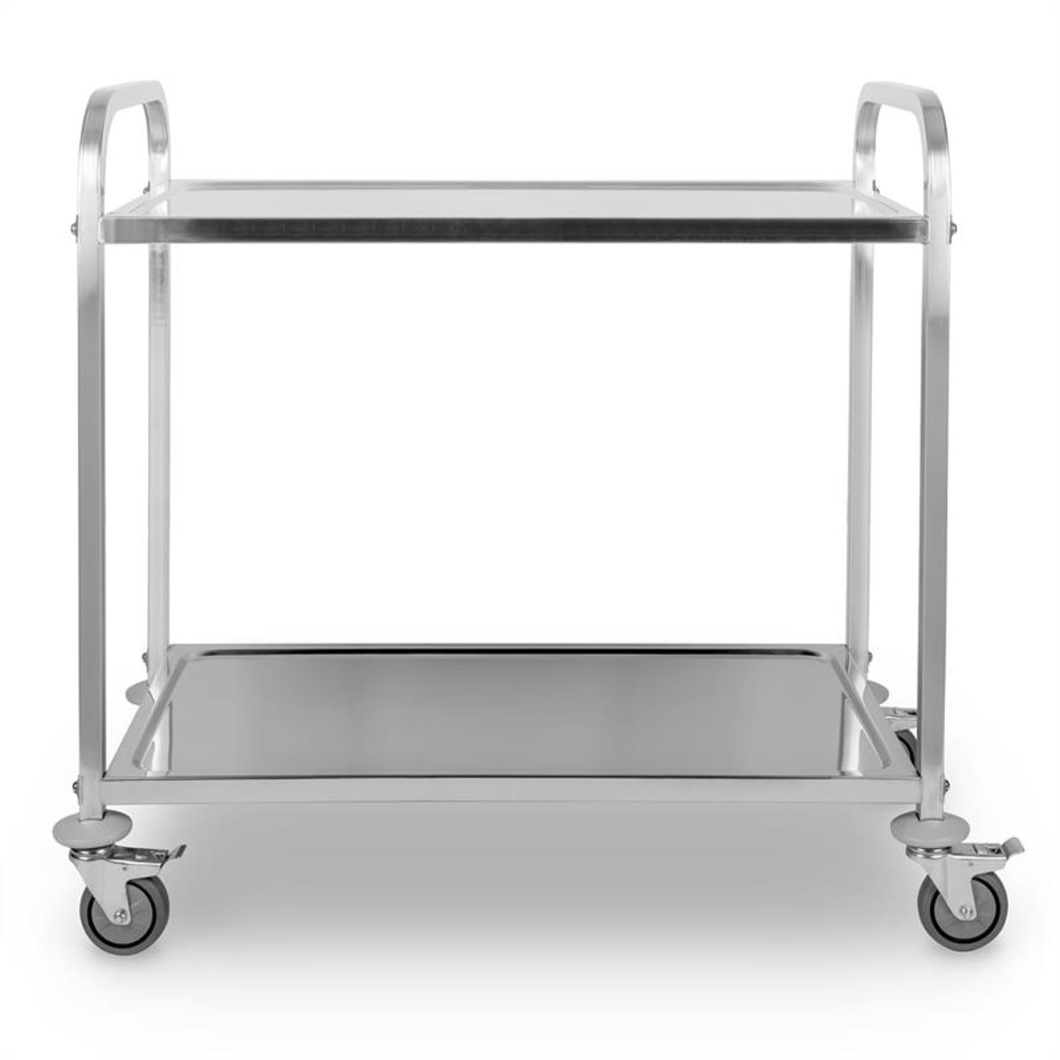 The Great Gatsby Carrello Porta Vivande 2 Ripiani Acciaio Inox 2 ripiani