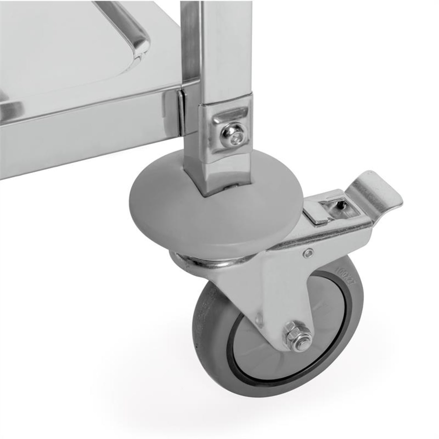 The Great Gatsby Carrello Porta Vivande 2 Ripiani Acciaio Inox 2 ripiani