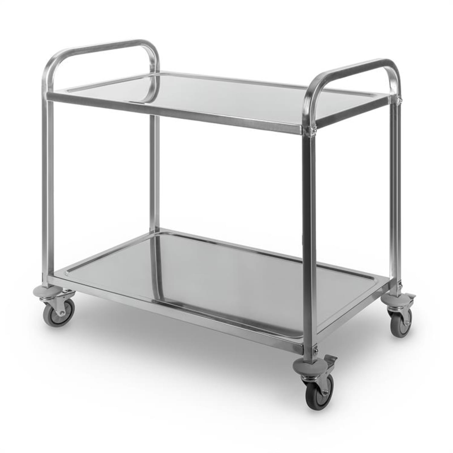 The Great Gatsby Carrello Porta Vivande 2 Ripiani Acciaio Inox 2 ripiani