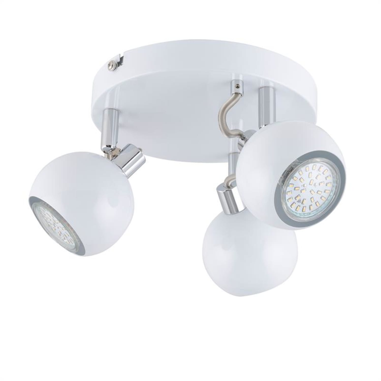 Mogren 3, 3x3W, fehér, LED pontlámpa, 750 lumen, A energetikai osztály 