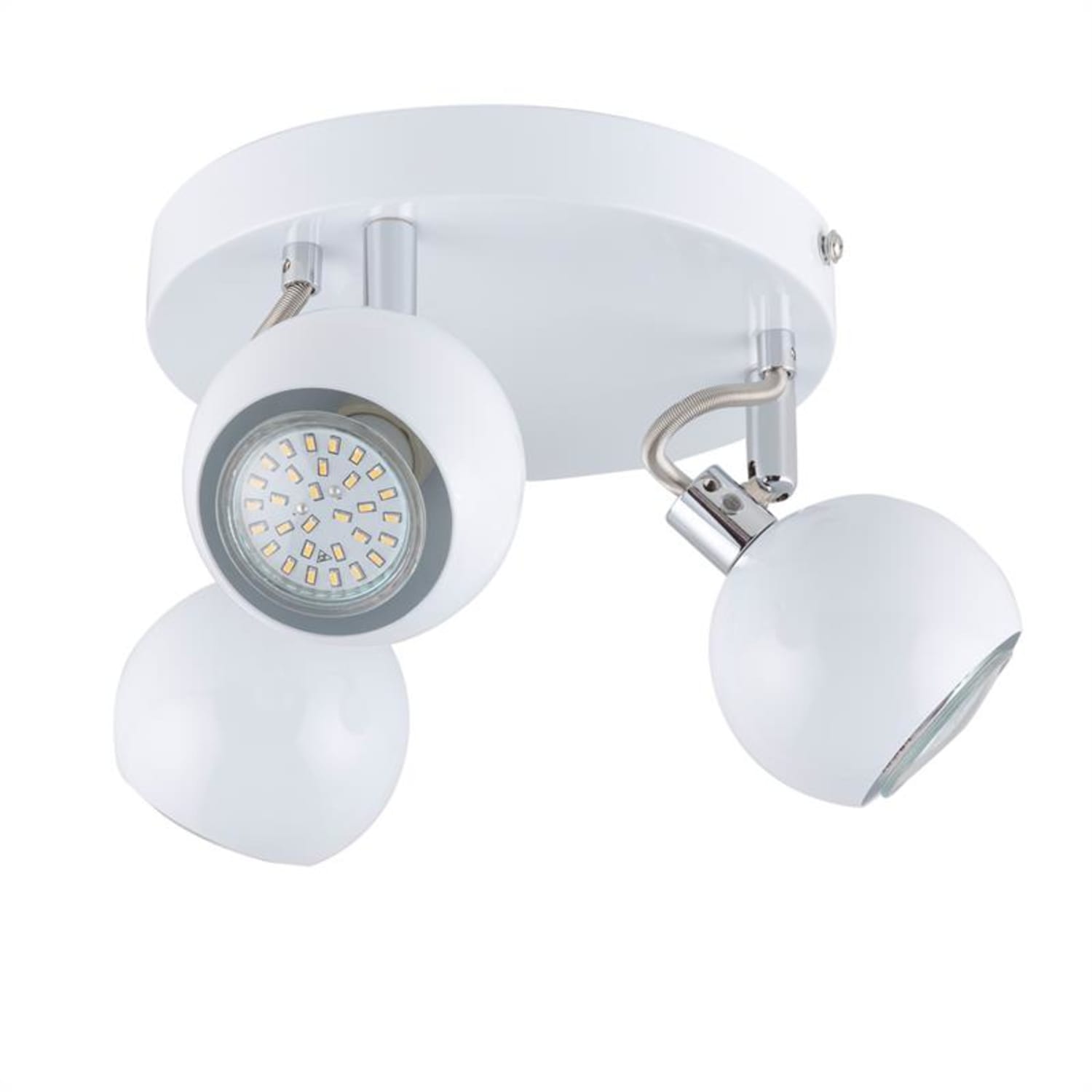 Mogren 3, 3x3W, fehér, LED pontlámpa, 750 lumen, A energetikai osztály 