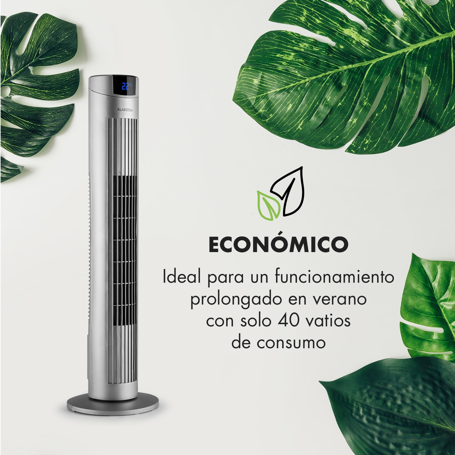 Skyscraper 2G Ventilador de pie panel tactil toque aroma mando distancia 