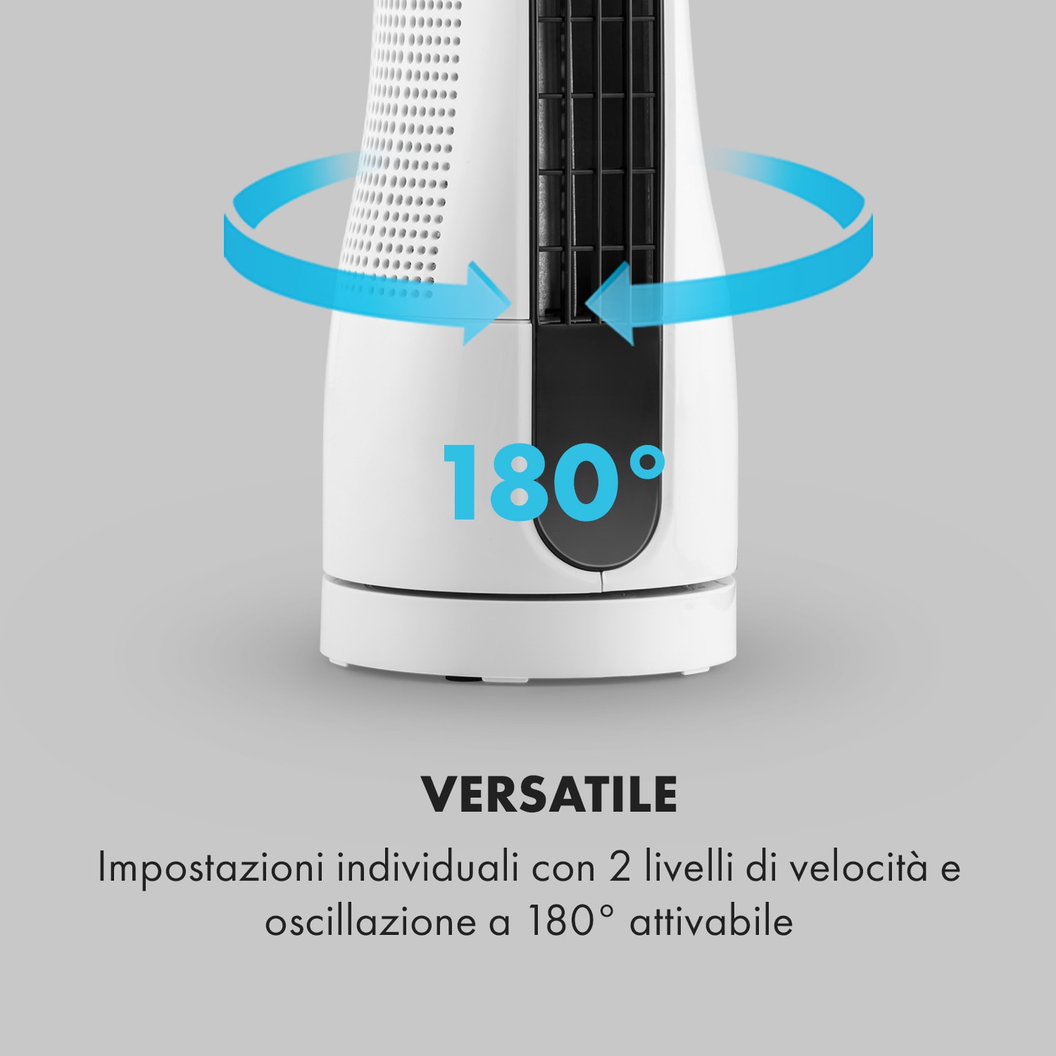 Skyscraper Office Ventilatore da Tavolo 16W Touch Bianco Bianco