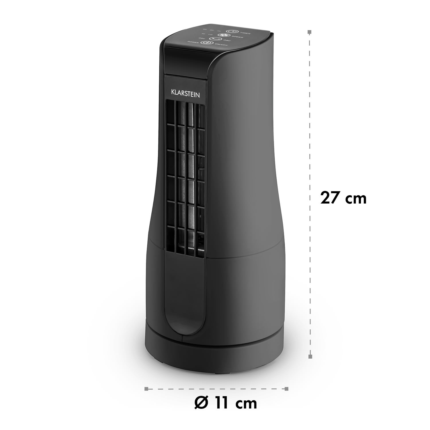 Skyscraper Office Ventilatore da Tavolo 16W Touch Nero 