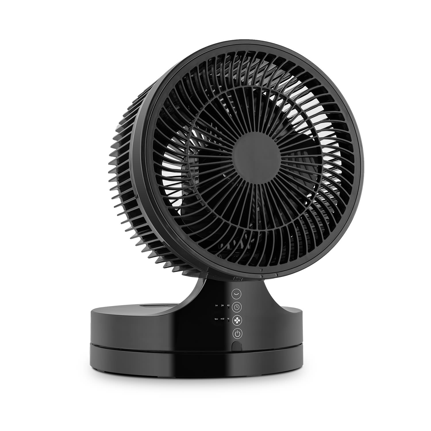 Touchstream, stojanový ventilátor, 35 W, čierny 