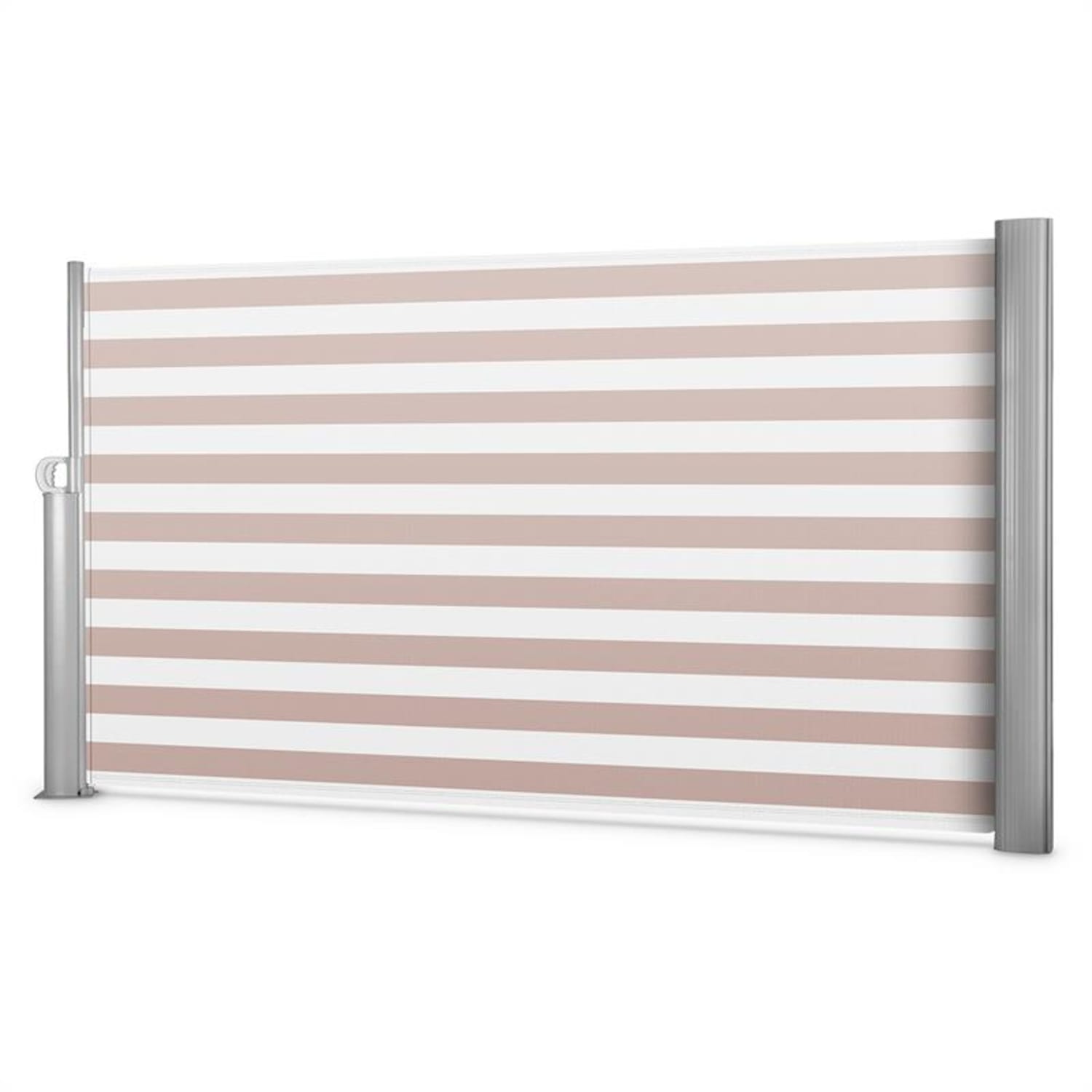 Bari 318 Marquesina Toldo lateral 300x180cm Aluminio Blanco crema 180 cm | Blanco Crema