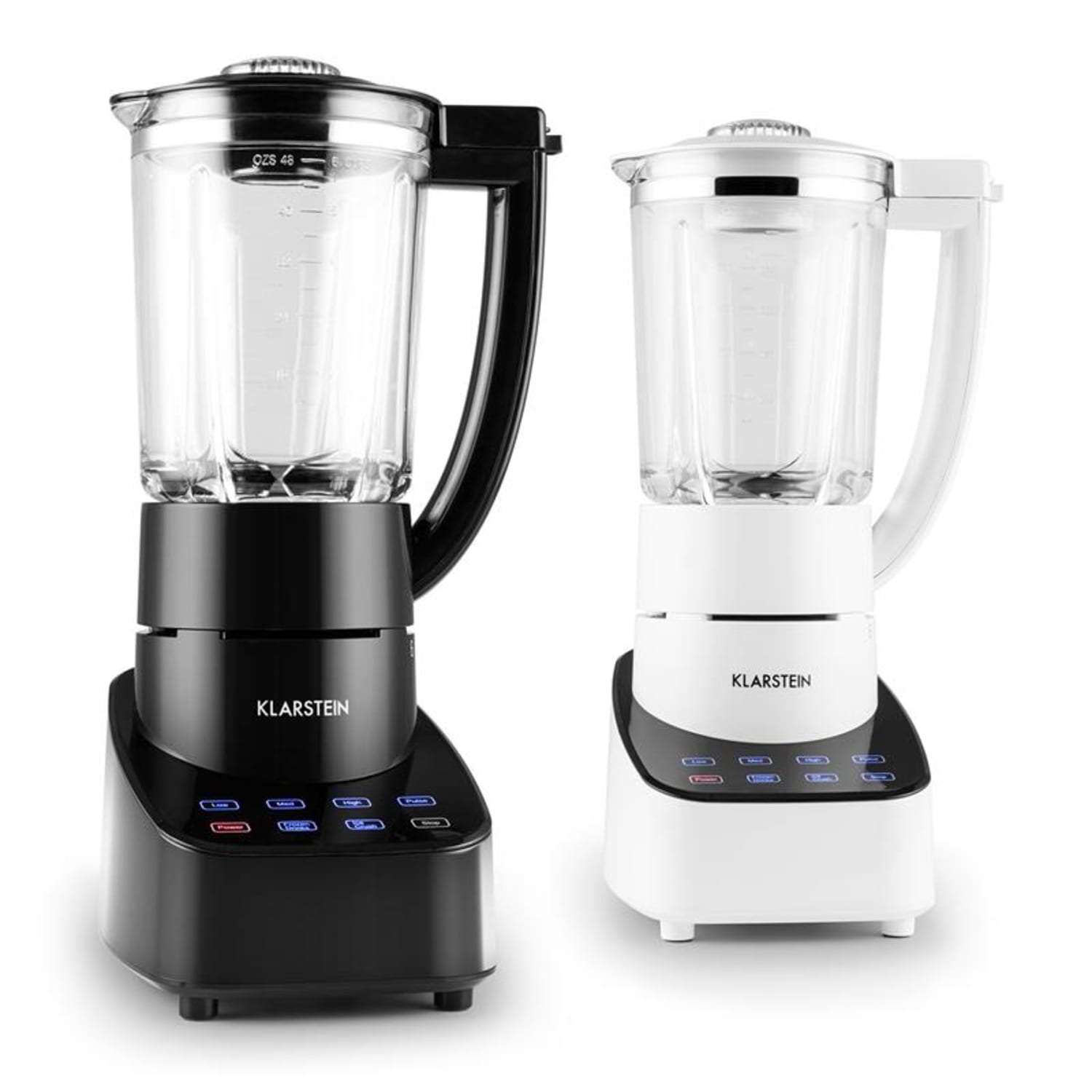 Klarstein Touch & Go asztali mixer, 700 W, 1,5 l, üveg kancsó, érintésvezérelés, fekete Fekete
