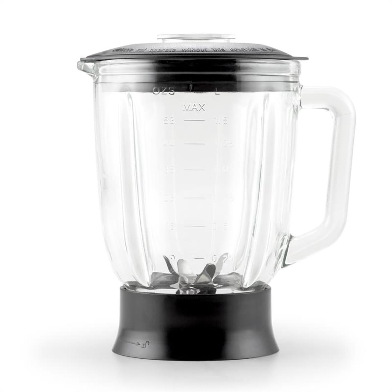Klarstein Herakles, náhradní skleněný džbán na mixér s příslušenstvím, 1,5 l 