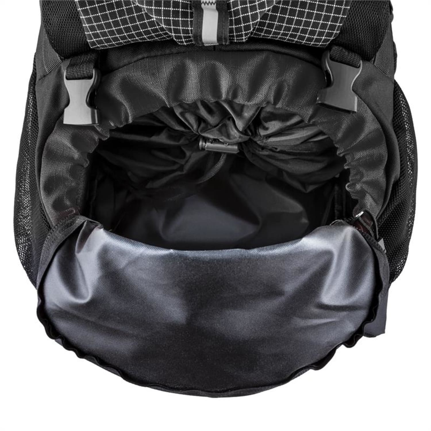 Thurwieser 2015 BK, turistický batoh s objemem 55 l, nylon, odolný vůči vodě Černá