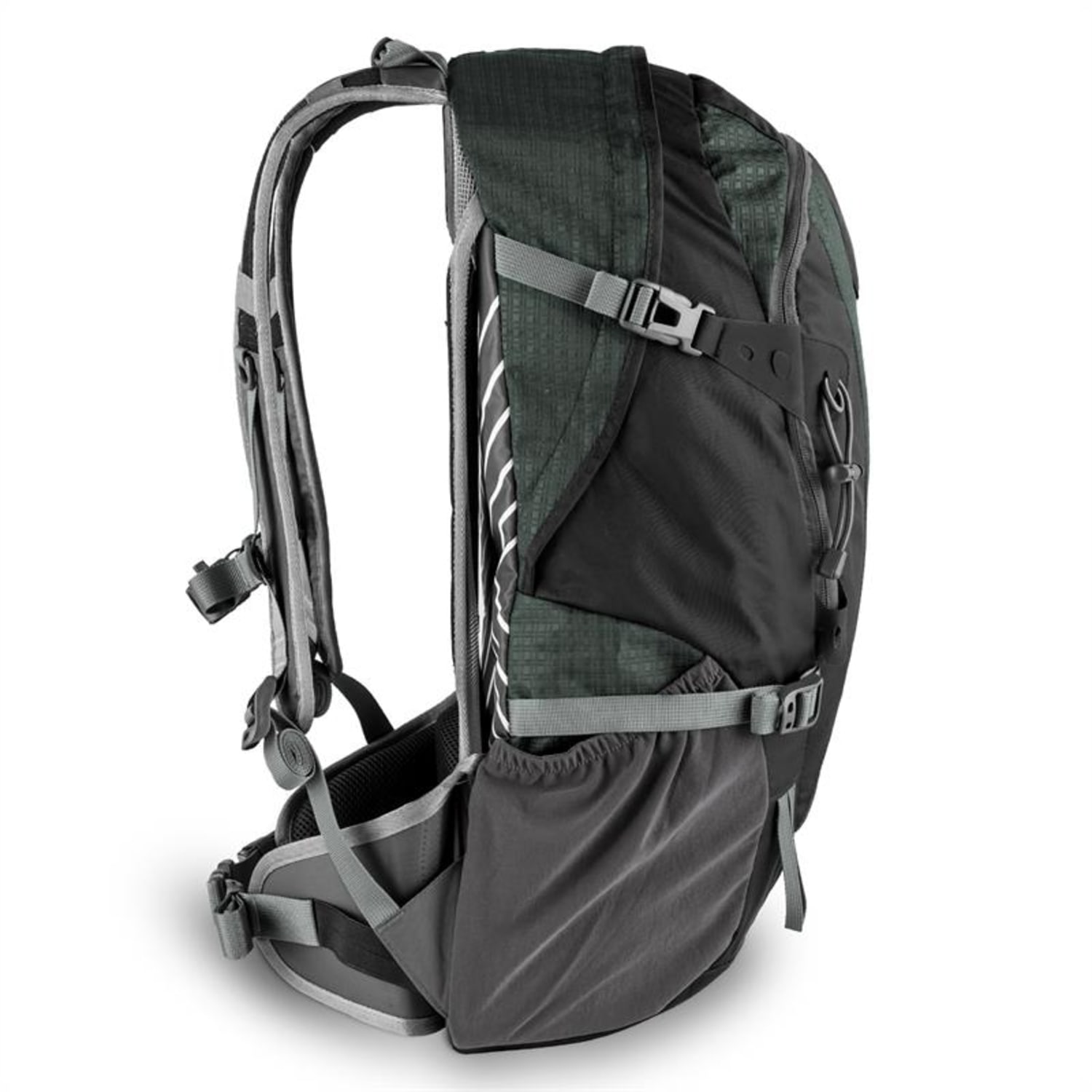 CS 38, 38l, batoh na turistiku a volný čas, nylon odpuzující vodu, černý Černá