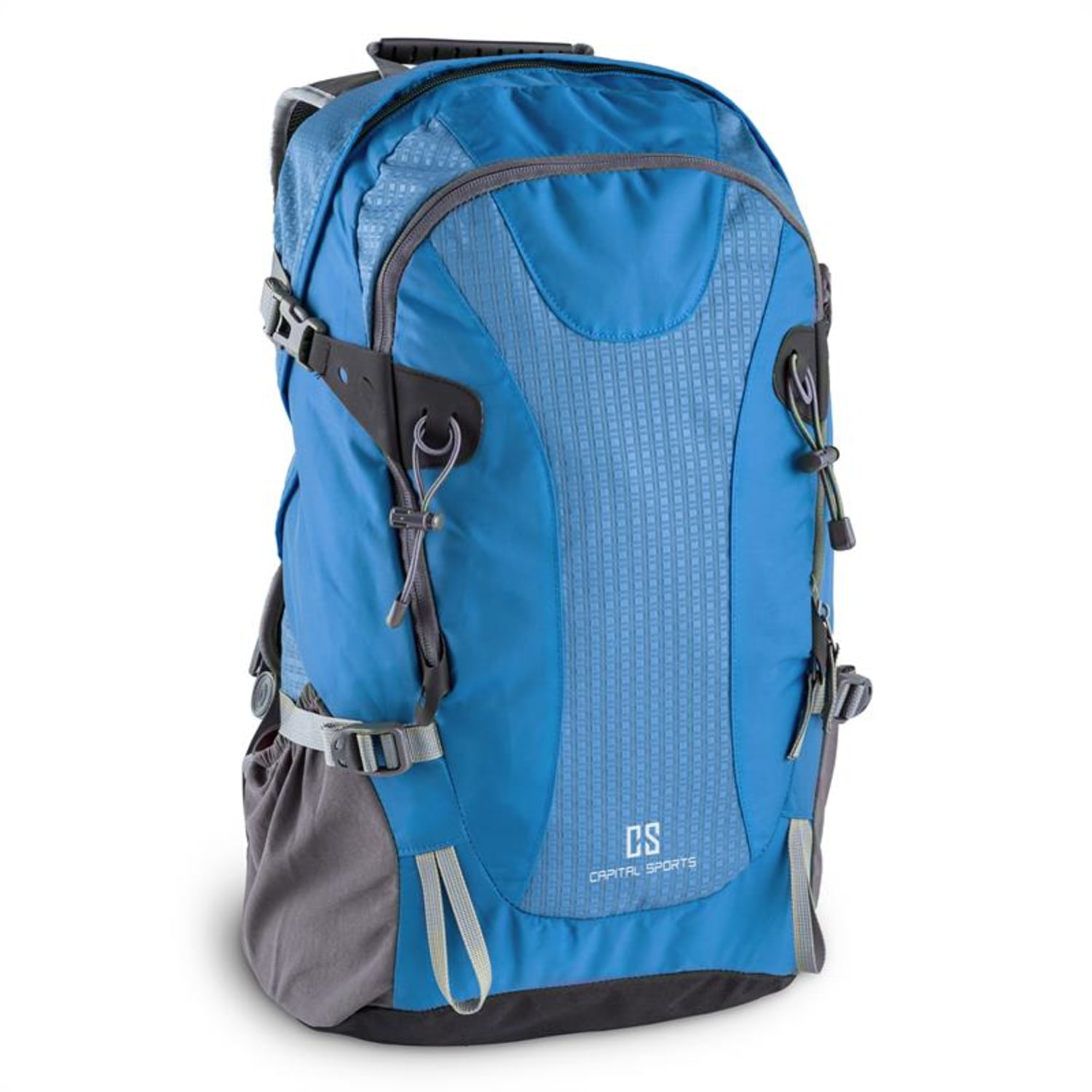 CS 38, 38 l, batoh na turistiku a volný čas, nylon odpuzující vodu, modrý Modrá