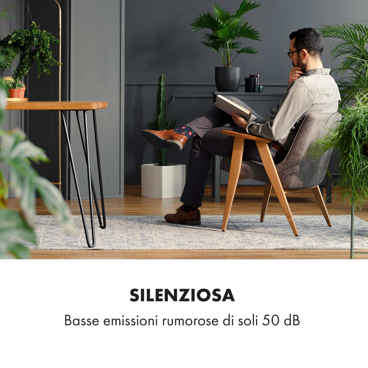 Pure Blizzard climatizzatore 3 in 1, climatizzatore deumidificatore e ventilatore, 7000 BTU 