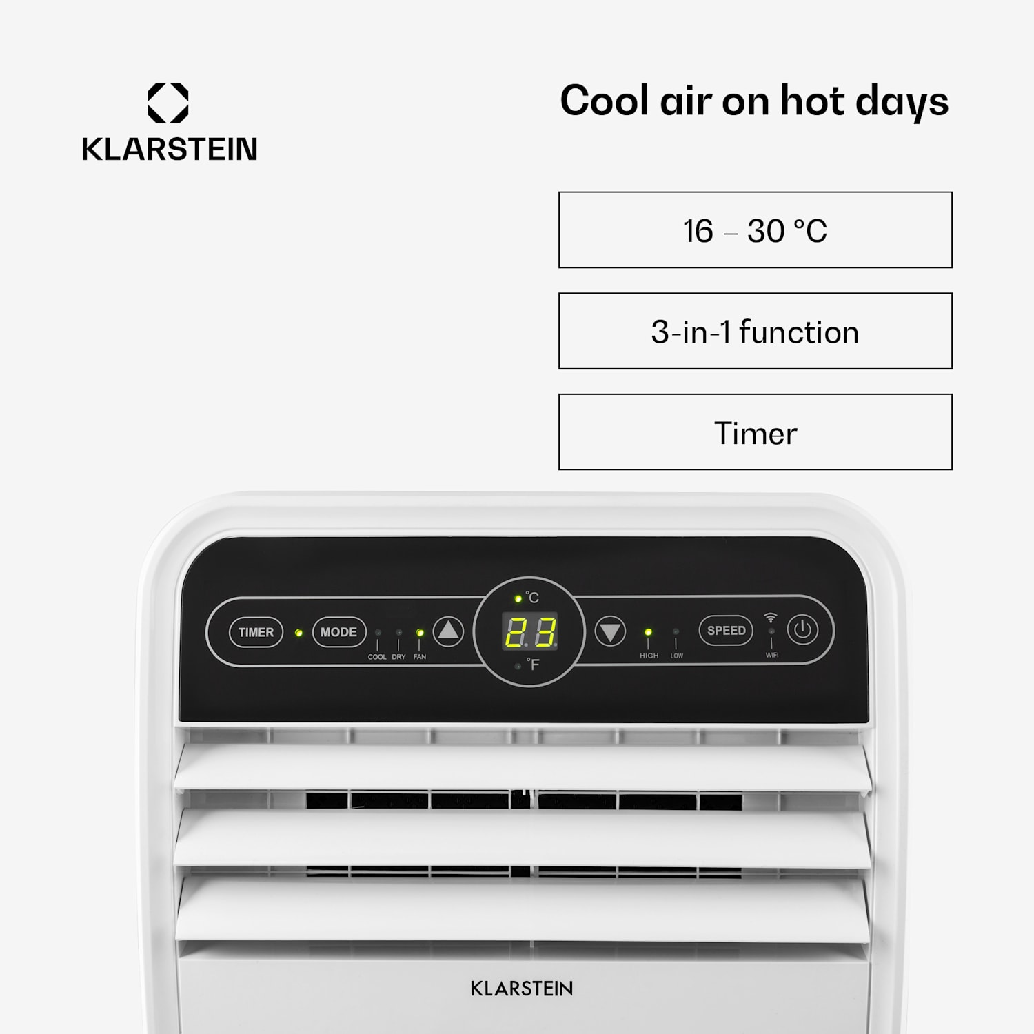 Metrobreeze 9 New York City mobiele airco 3-in-1 