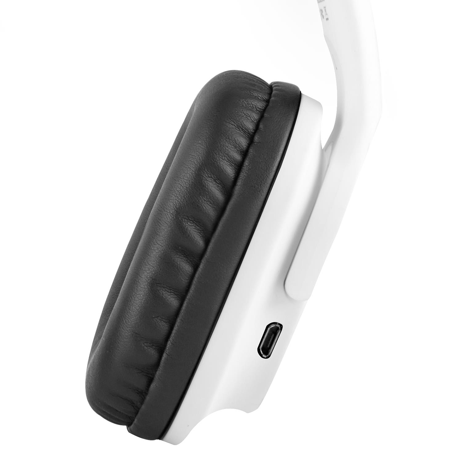DBT-2 Casque bluetooth sans fil 3.0 kit mains libres batterie -blanc 