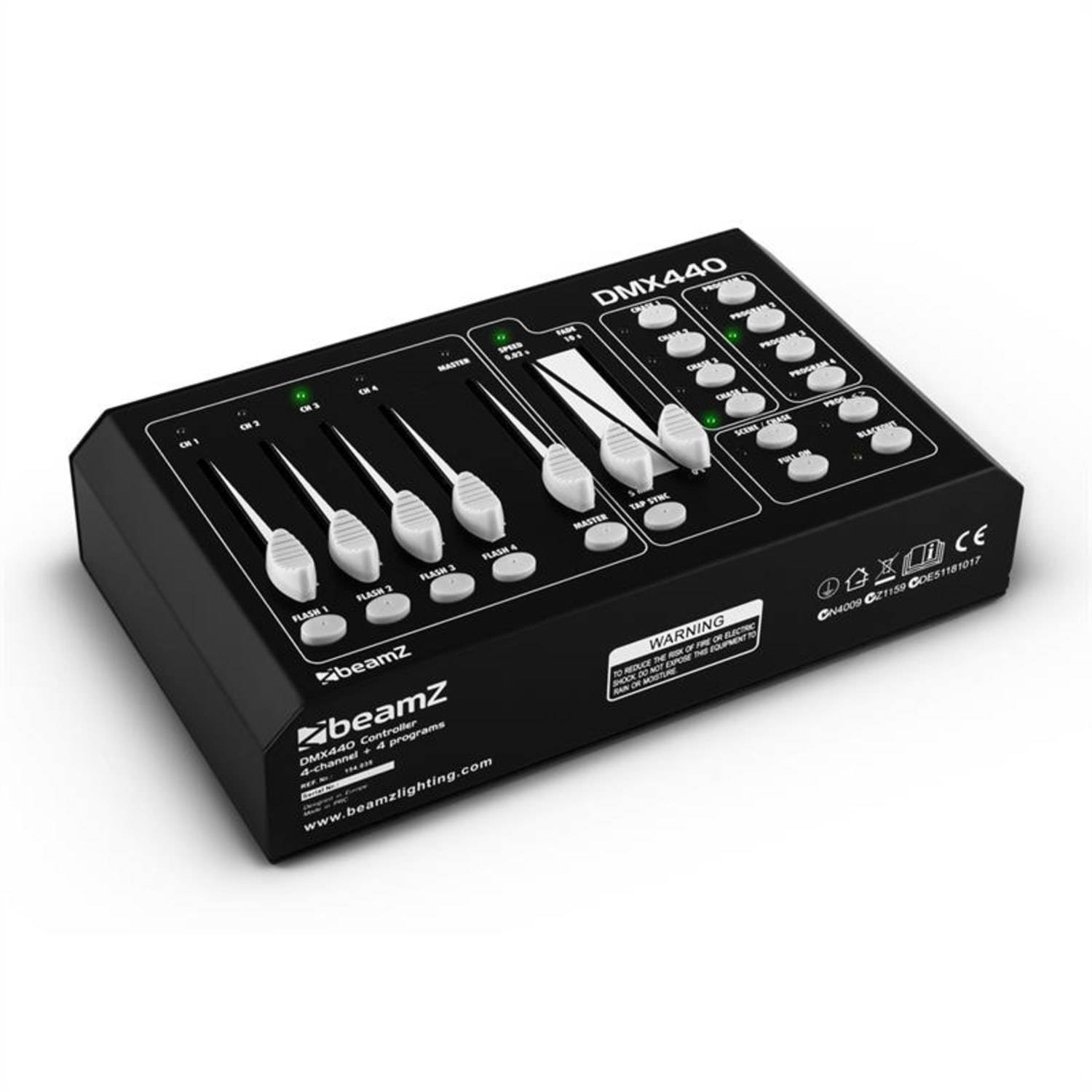 DMX440 4 kanalen DMX-controller 
