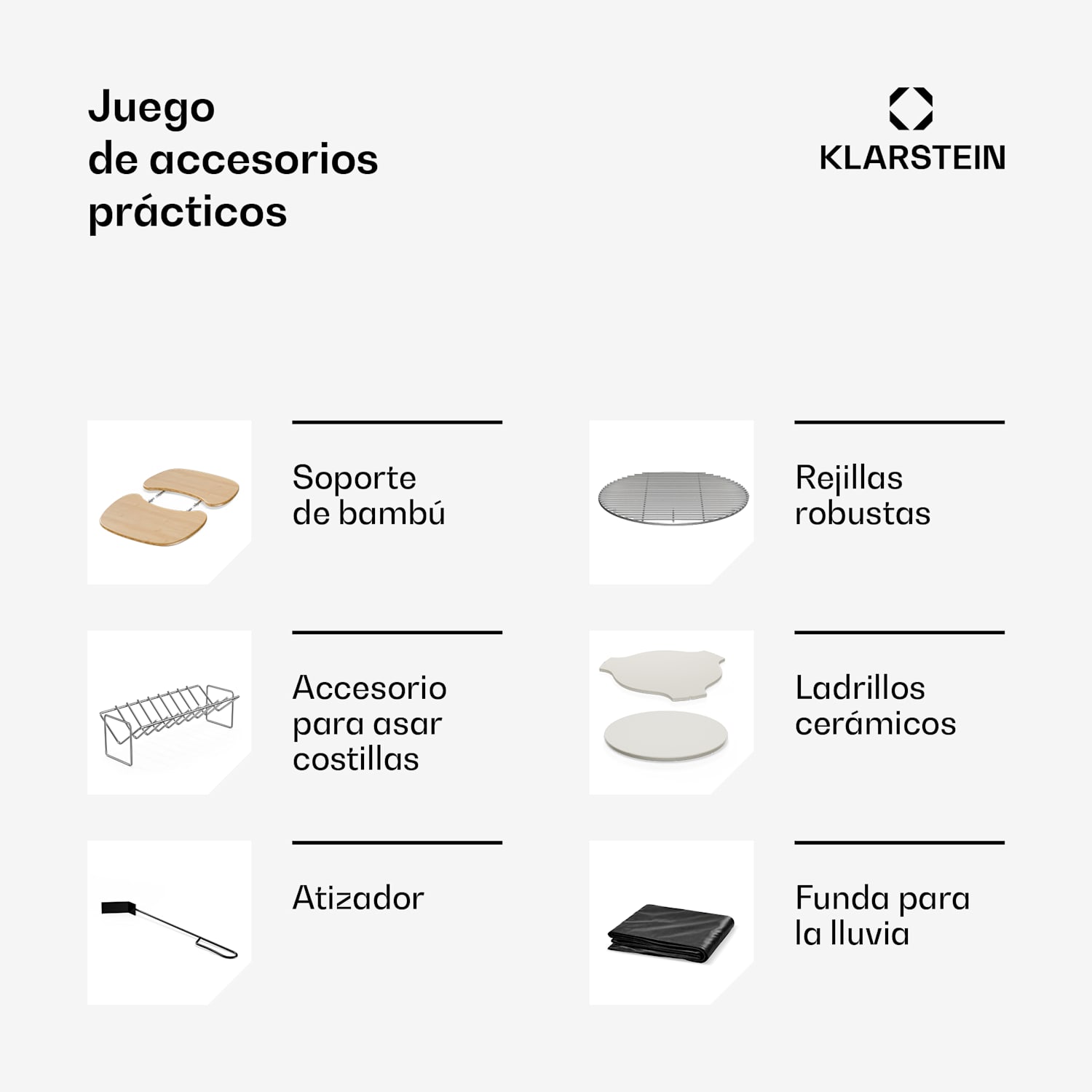 Kingsize Barbacoa Kamado de cerámica 21" Ahumador Acero inox 