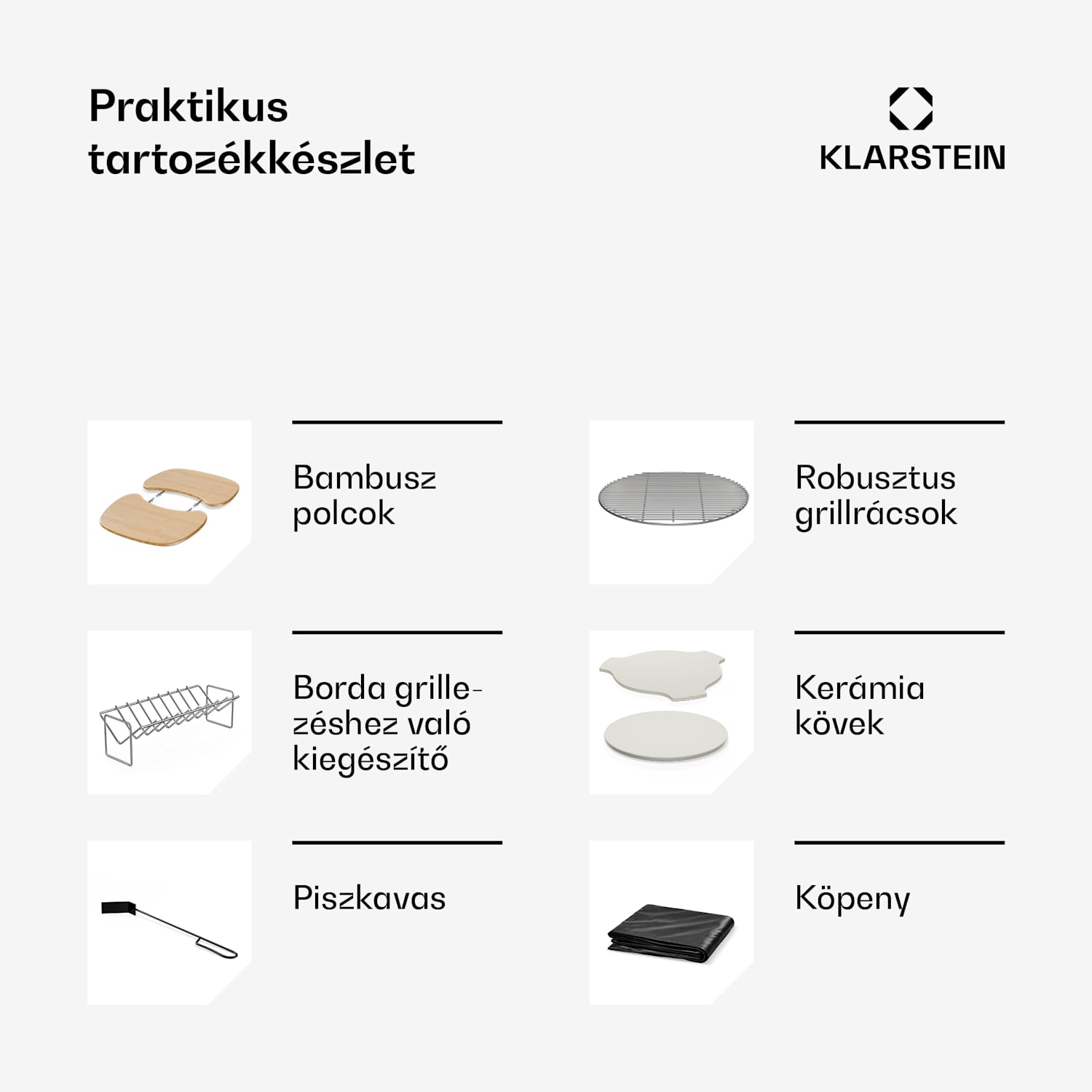 KIngsize, kamado grills, kerámia, 21", füstölés, lassú sütés, rozsdamentes acél 