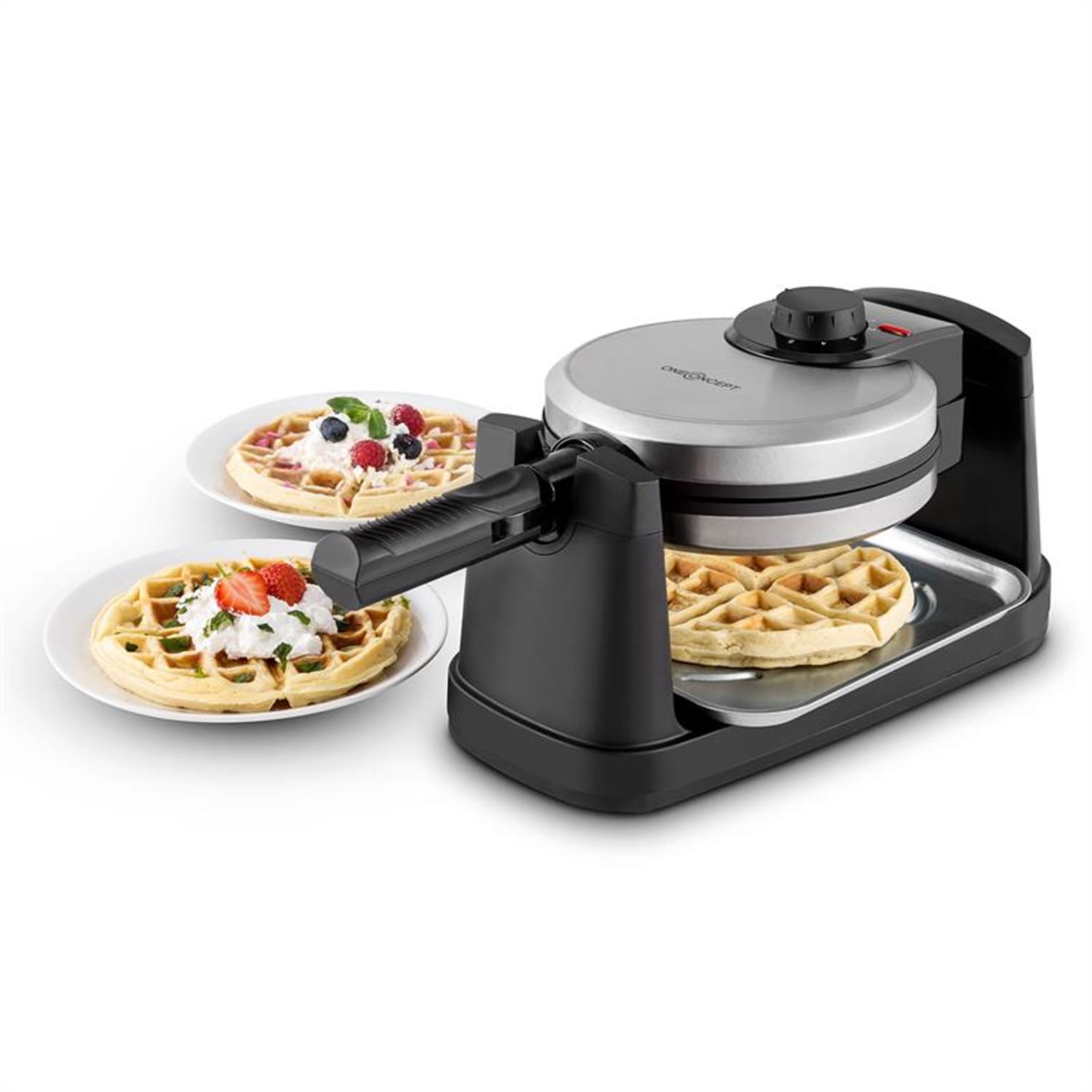 WAFFLEMASTER, 1000 W, Ø 17 CM, UREĐAJ ZA PRAVLJENJE VAFLA, ROTIRAJUĆI 