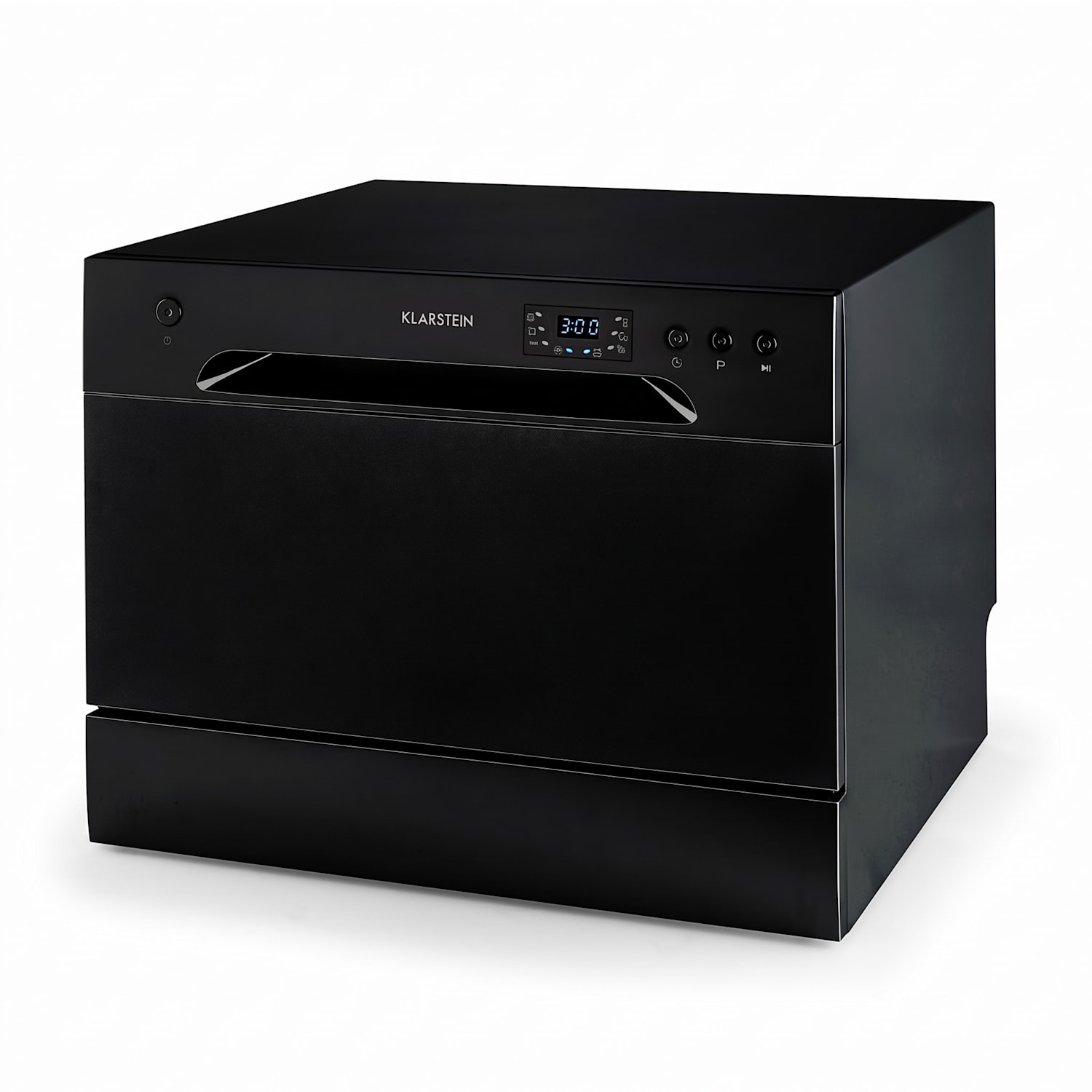 Amazonia 6, pomivalni stroj, 1380 W, F, 49 dB, 6 pogrinjkov, upravljanje s pritiskom na gumb Črna