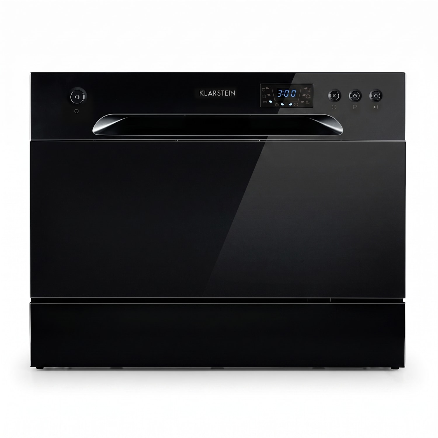 Amazonia 6 Dishwasher 1380W 6 place settings key operating section Black