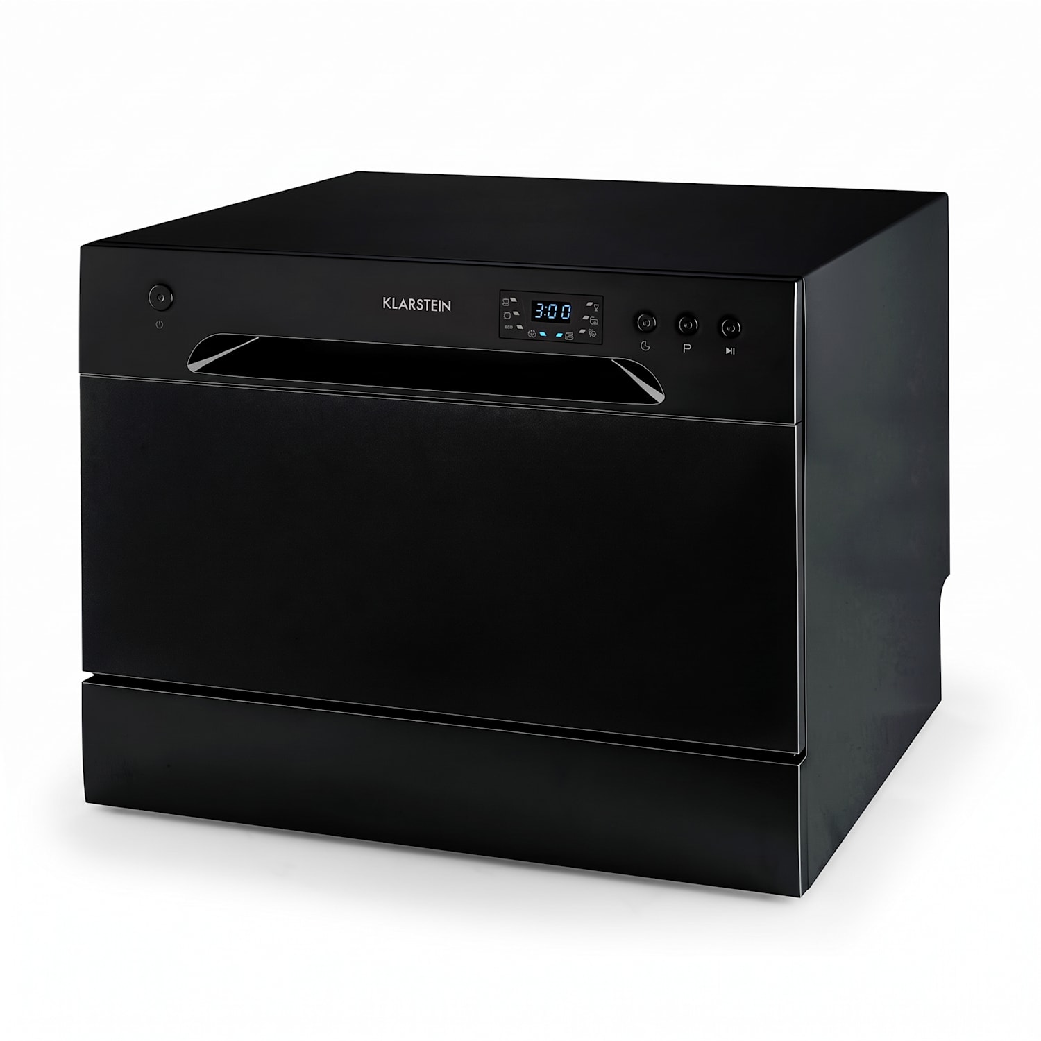 Amazonia 6 Dishwasher 1380W 6 place settings key operating section Black
