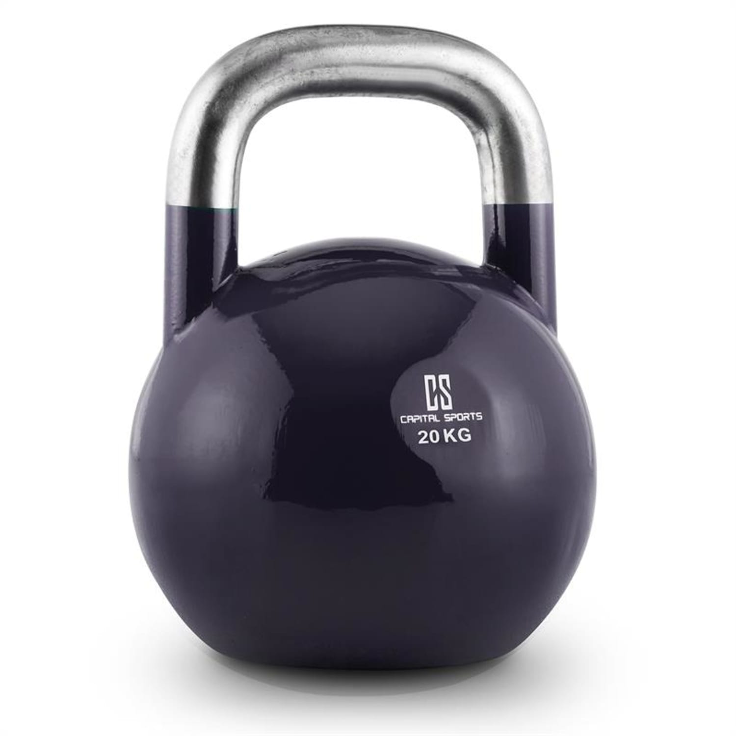Compket Kettlebell haltère poids acier 20kg -bleu foncé 20 kg