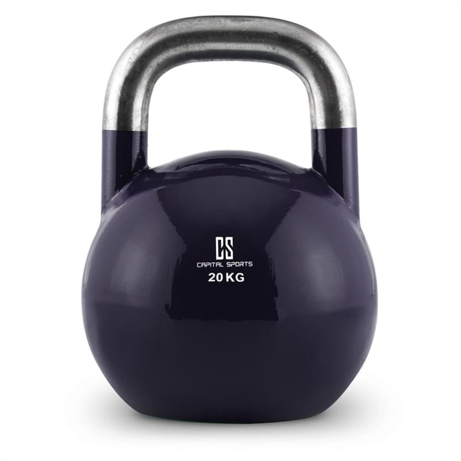 Compket Kettlebell haltère poids acier 20kg -bleu foncé 20 kg