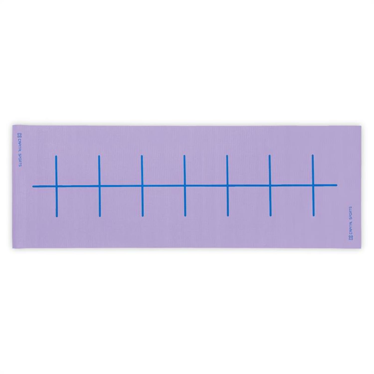 Yogamatte, 173 x 60 cm, gymnastická podložka, fialová, včetně tašky přes rameno Fialová