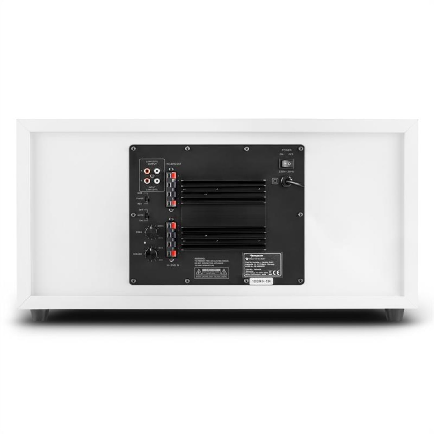 Line 501 SW WH subwoofer activ 500W alb Alb