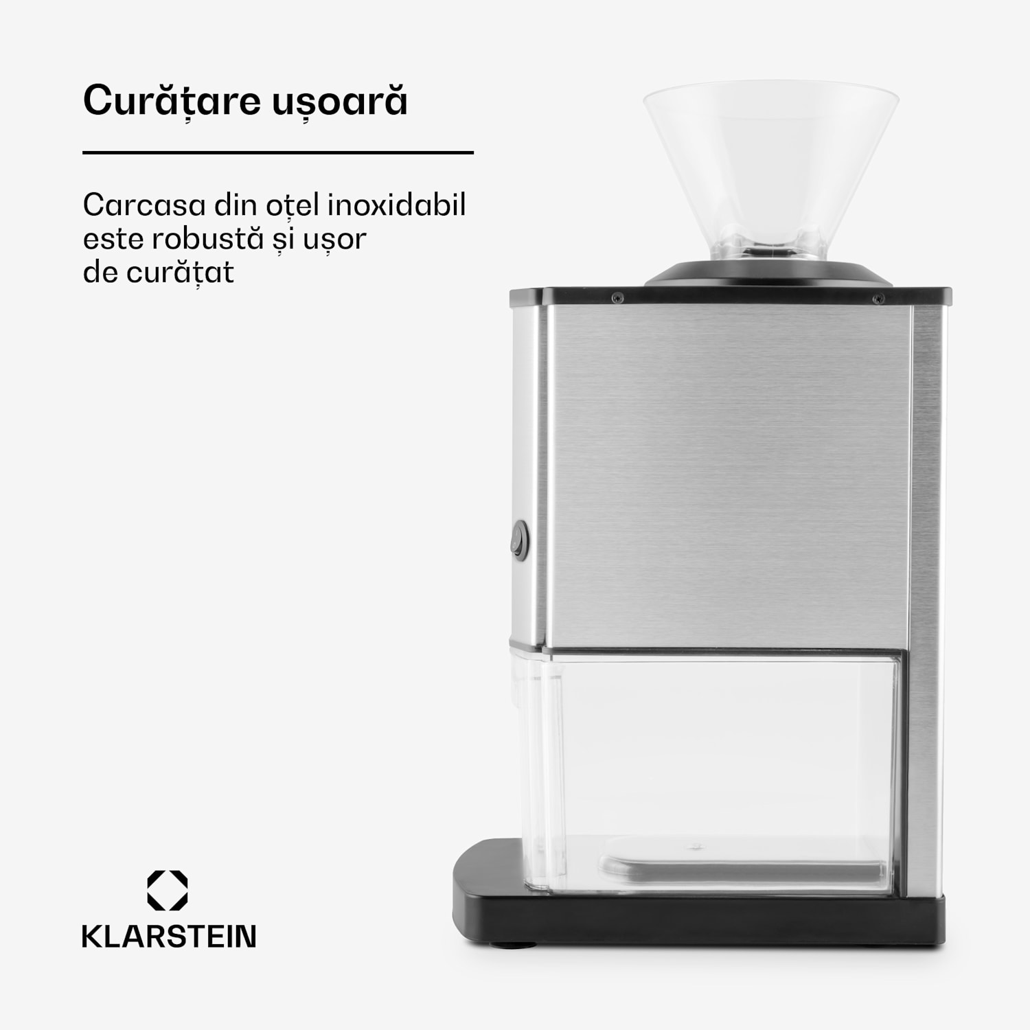 Icebreaker Ice Crusher 15 kg / h găleată din oțel inoxidabil pentrugheață 3,5L silver