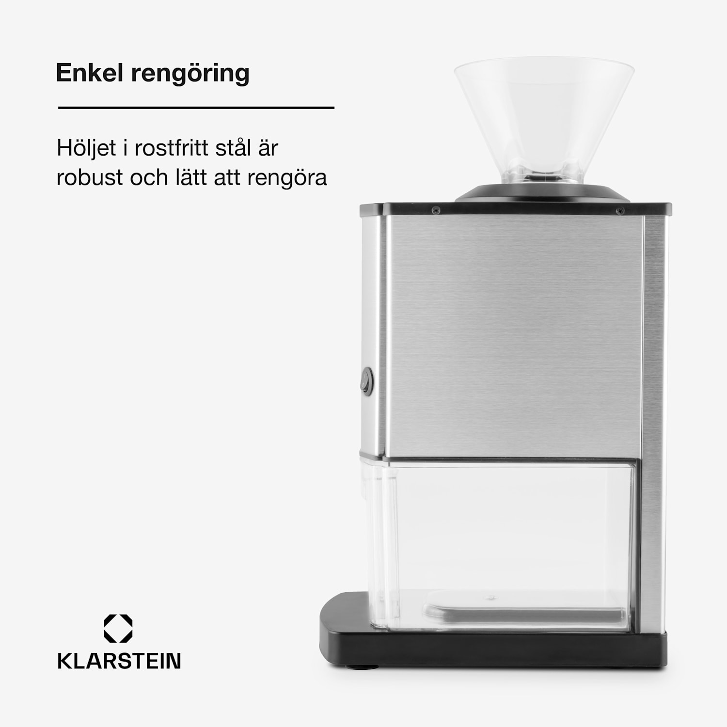 Icebreaker Ice Crusher 15kg/h 3,5 liter isbehållare rostfritt stål Silver