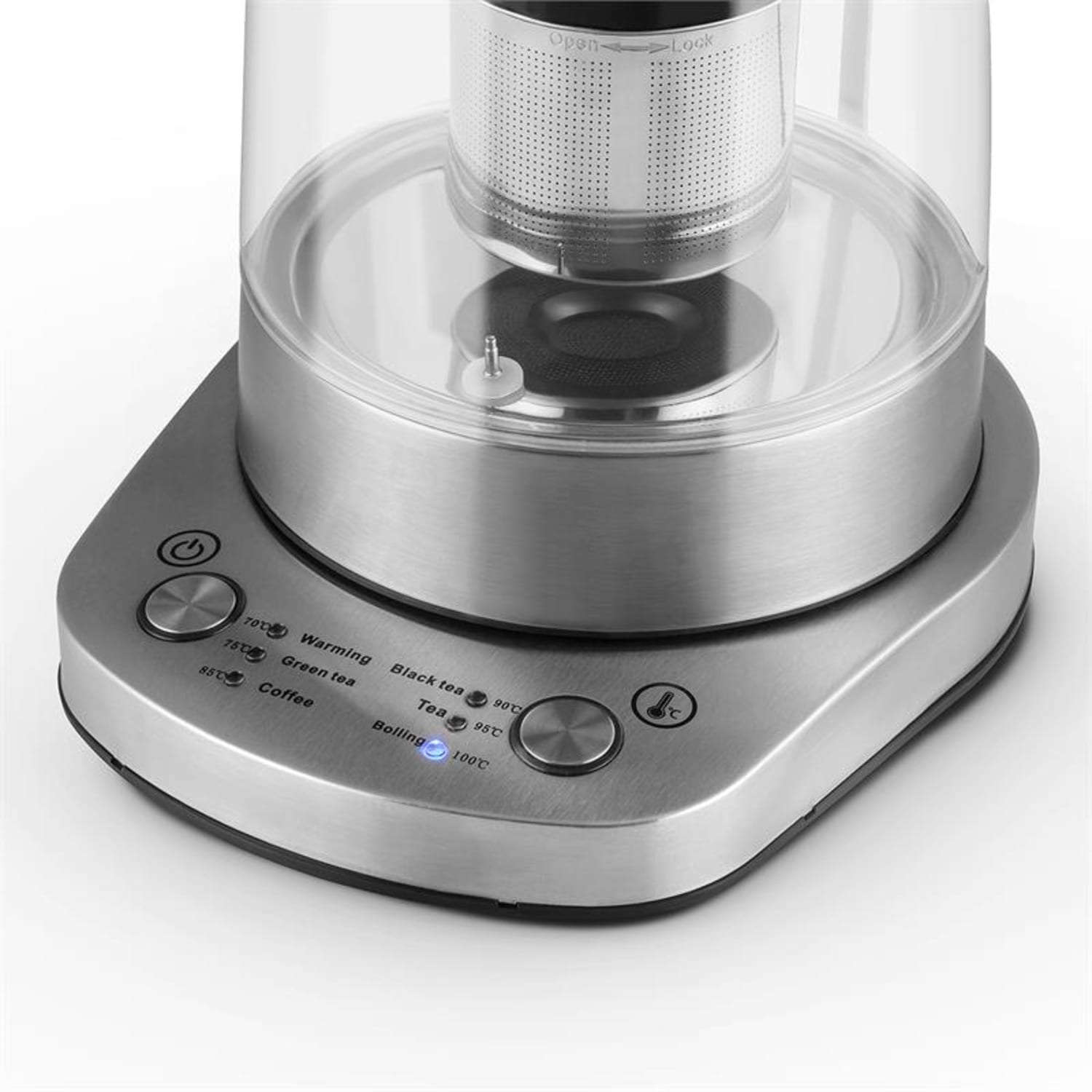 Assam Express Bollitore Tè 1,5 Litri 1500W Acciaio Inox 
