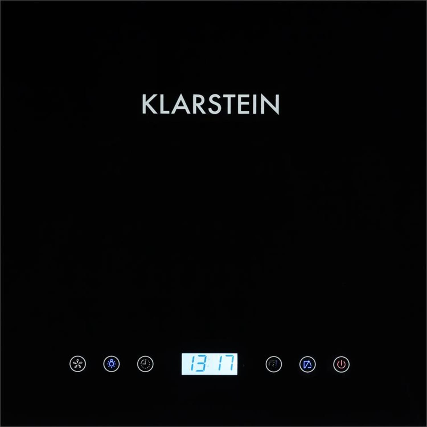 Klarstein Aurea VII, 195 W, kuhinjska napa, 700 cm³/h, steklo na dotik 60 | Črna