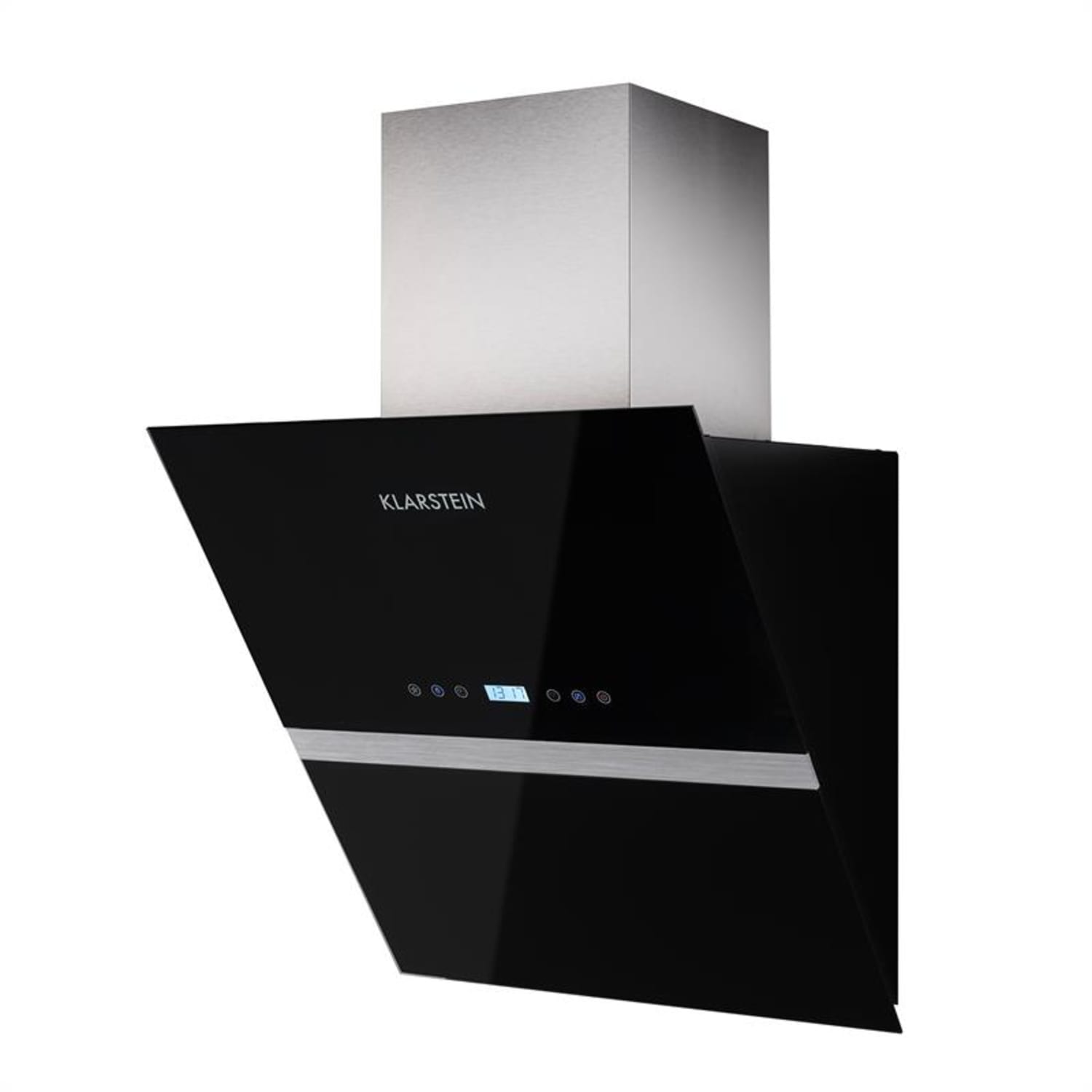 Klarstein Aurea VII, 195 W, kuhinjska napa, 700 cm³/h, steklo na dotik 60 | Črna