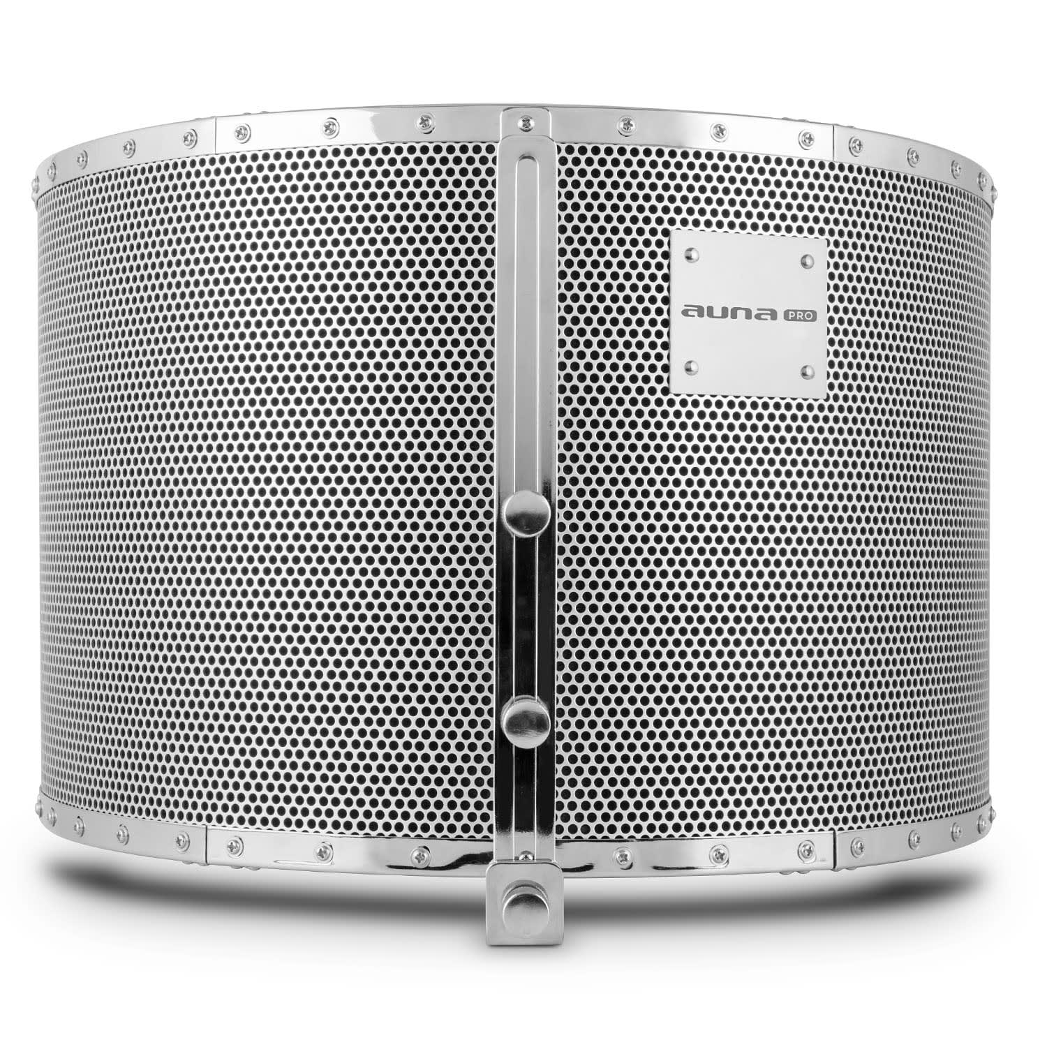 MP32 MKII, argintiu, panou absorbant pentru microfon, inclusiv adaptoare 