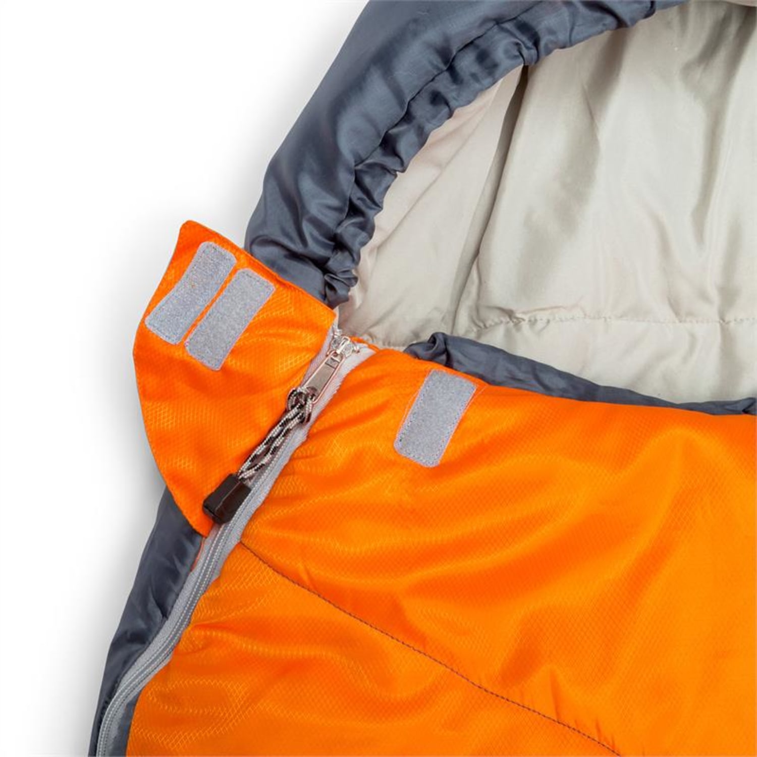 CabrilhoSac de couchage momie junior réglable 300g/m² polyester orange Orange