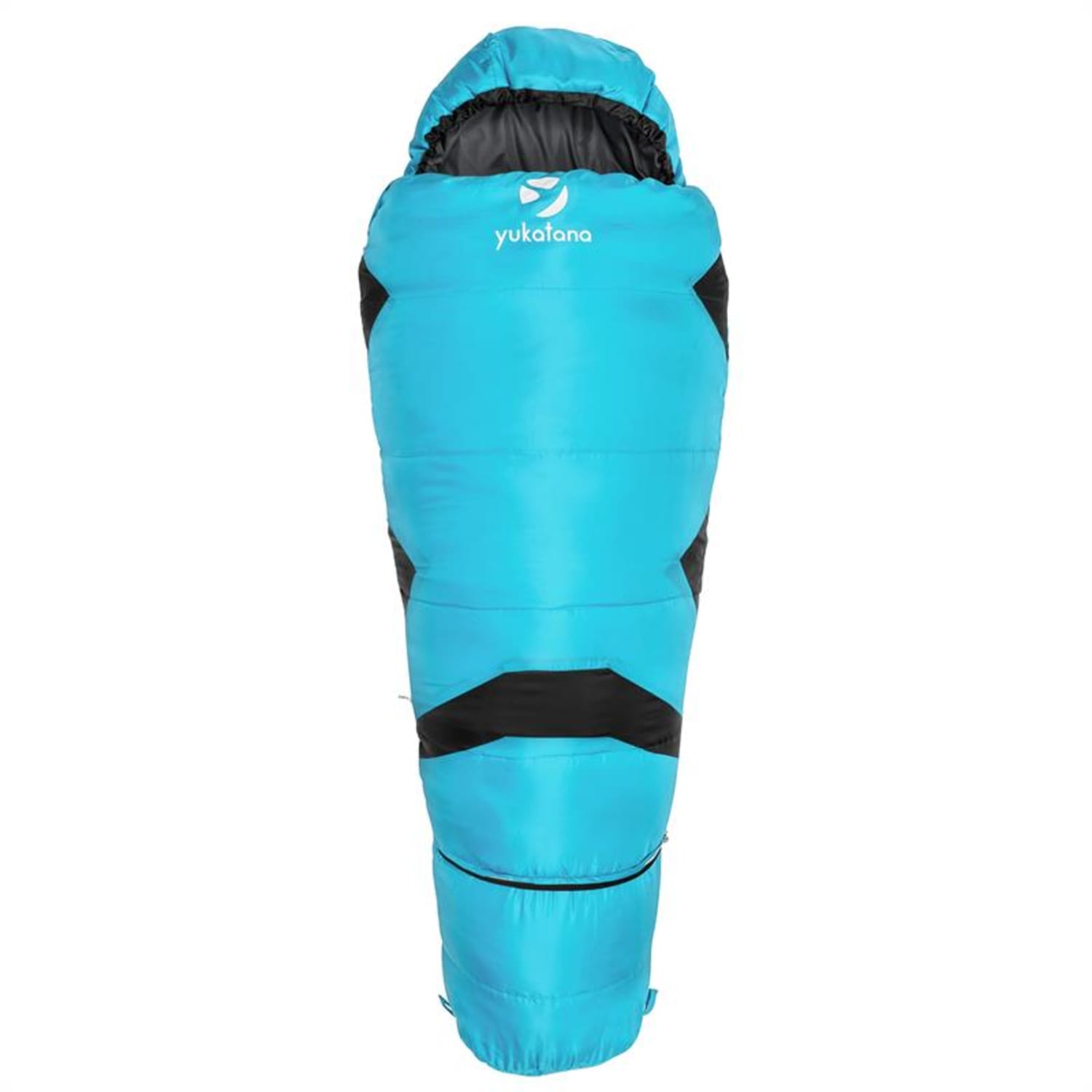 Pjanda Sac de couchage momie junior réglable 300g/m² polyester Bleu