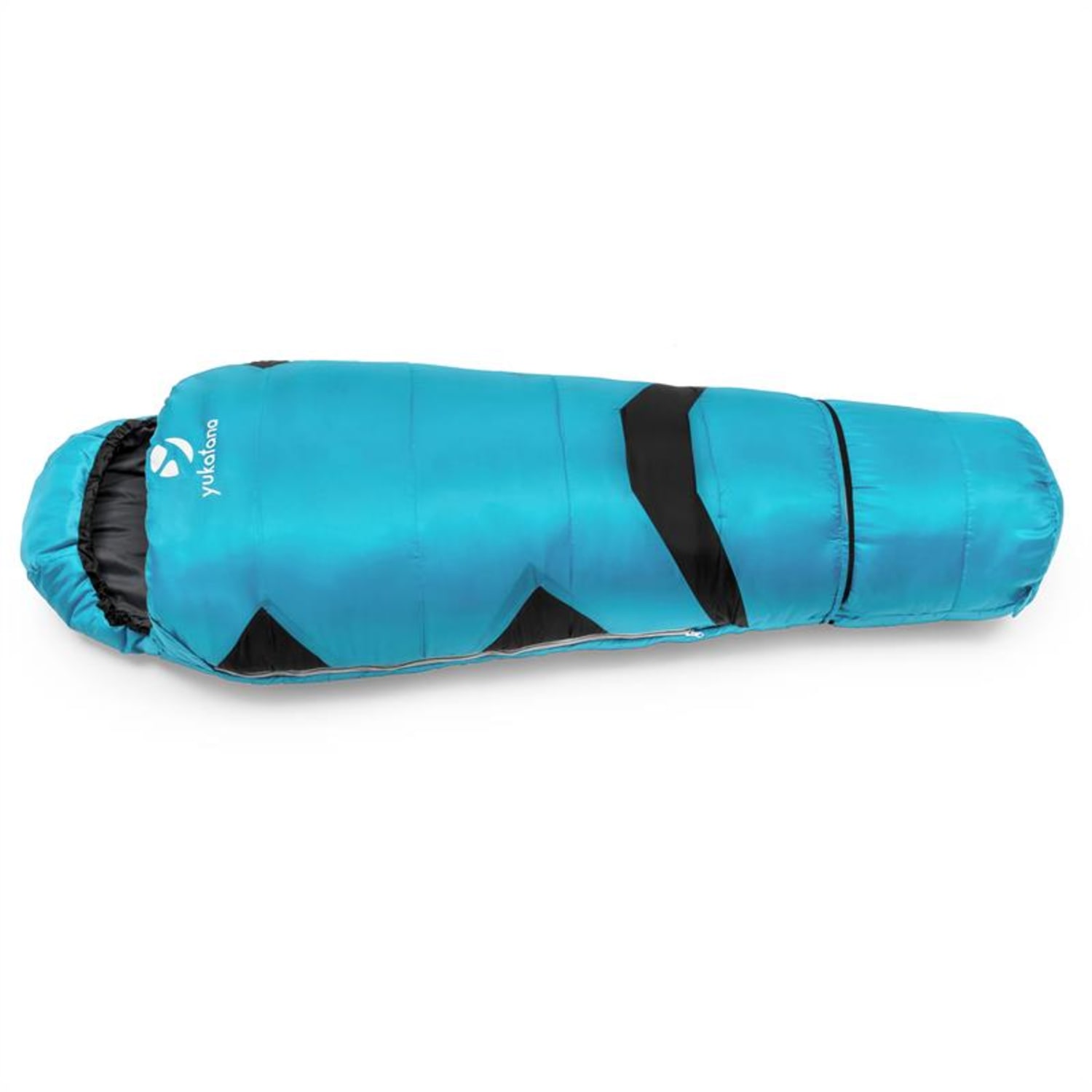 Pjanda Sac de couchage momie junior réglable 300g/m² polyester Bleu