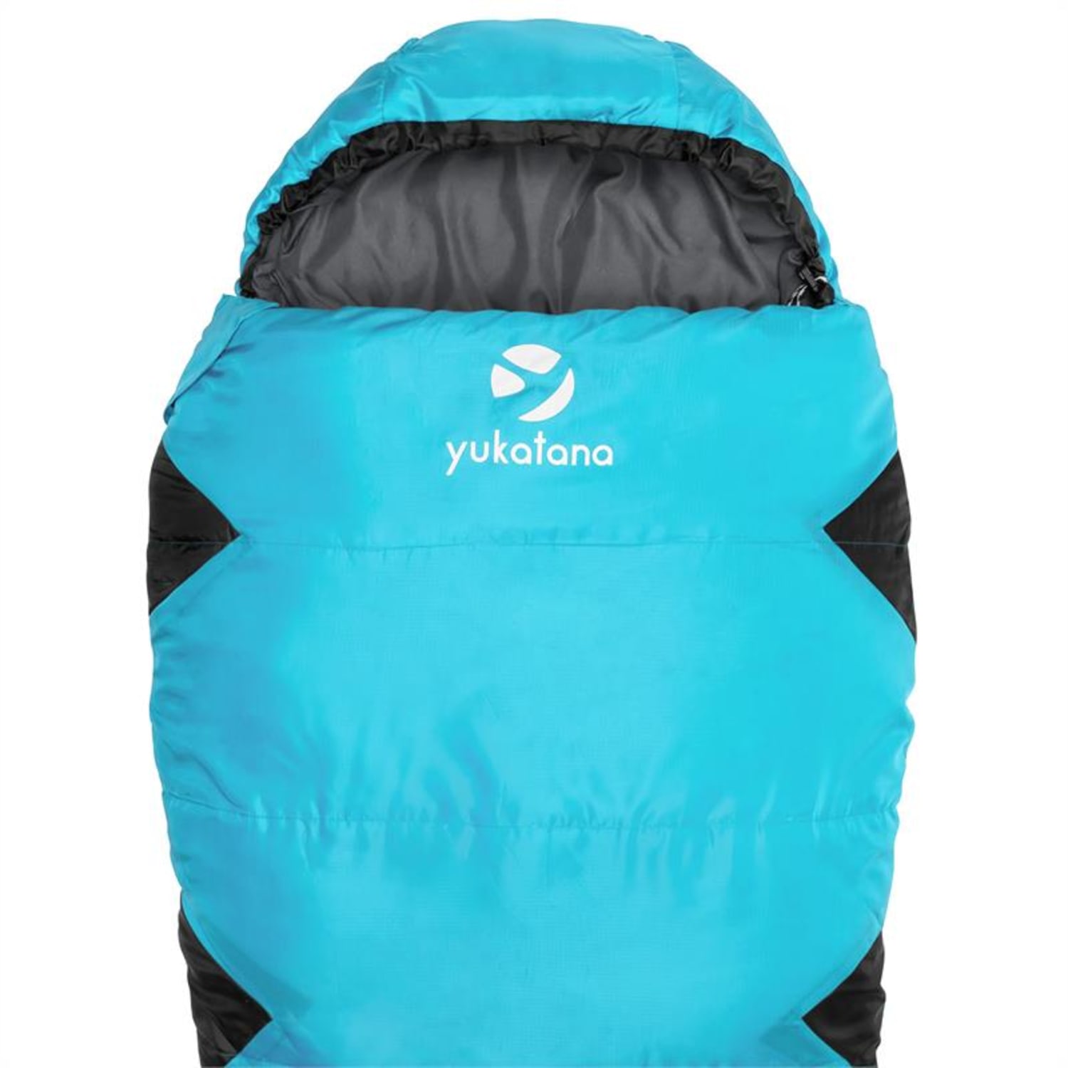 Pjanda Sac de couchage momie junior réglable 300g/m² polyester Bleu