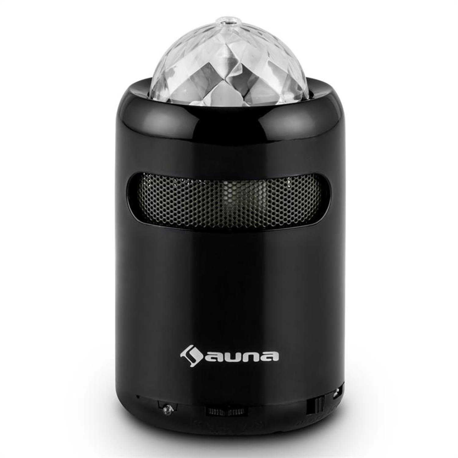 Discohead Enceinte Bluetooth LED Sans fil MP3 Radio Mains libres 