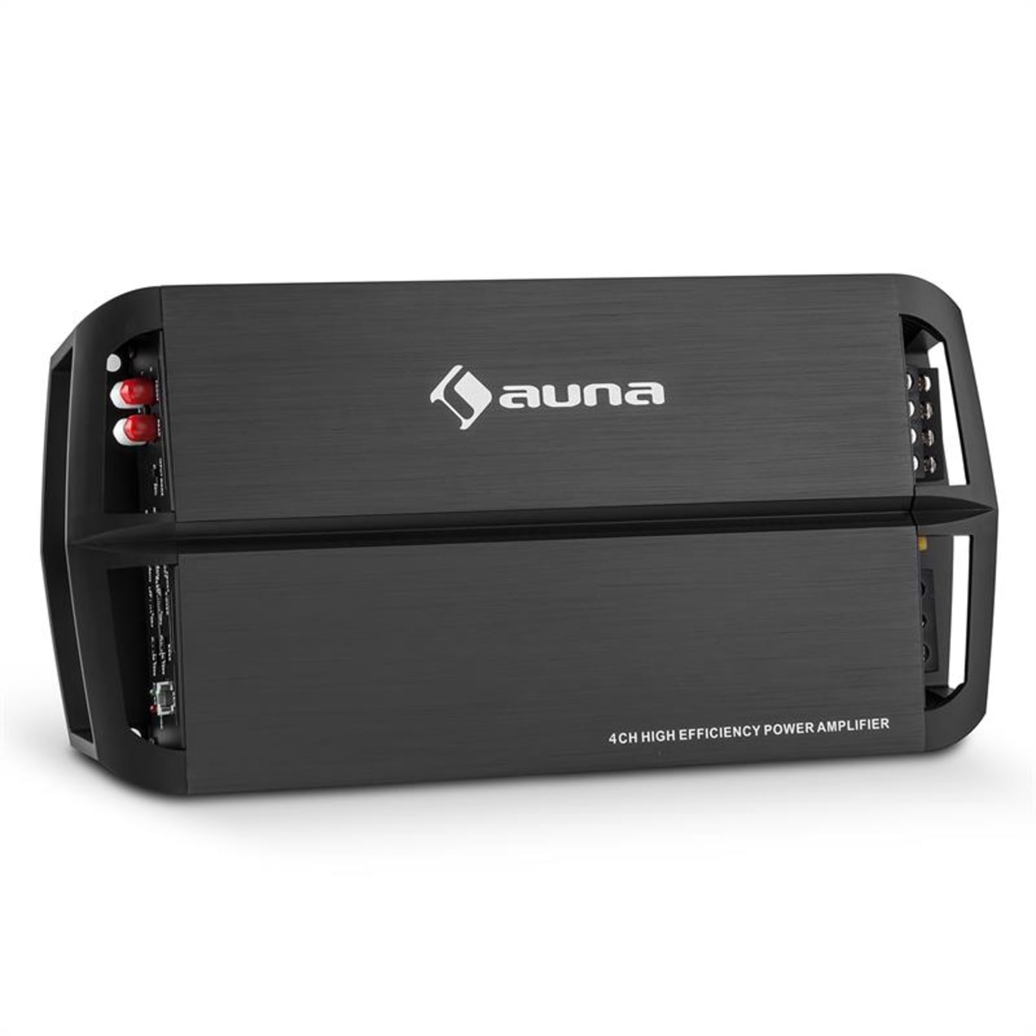 AMP490BK Amplificatore Da Auto 4 Canali 360W Classe A/B Con Telecomando 