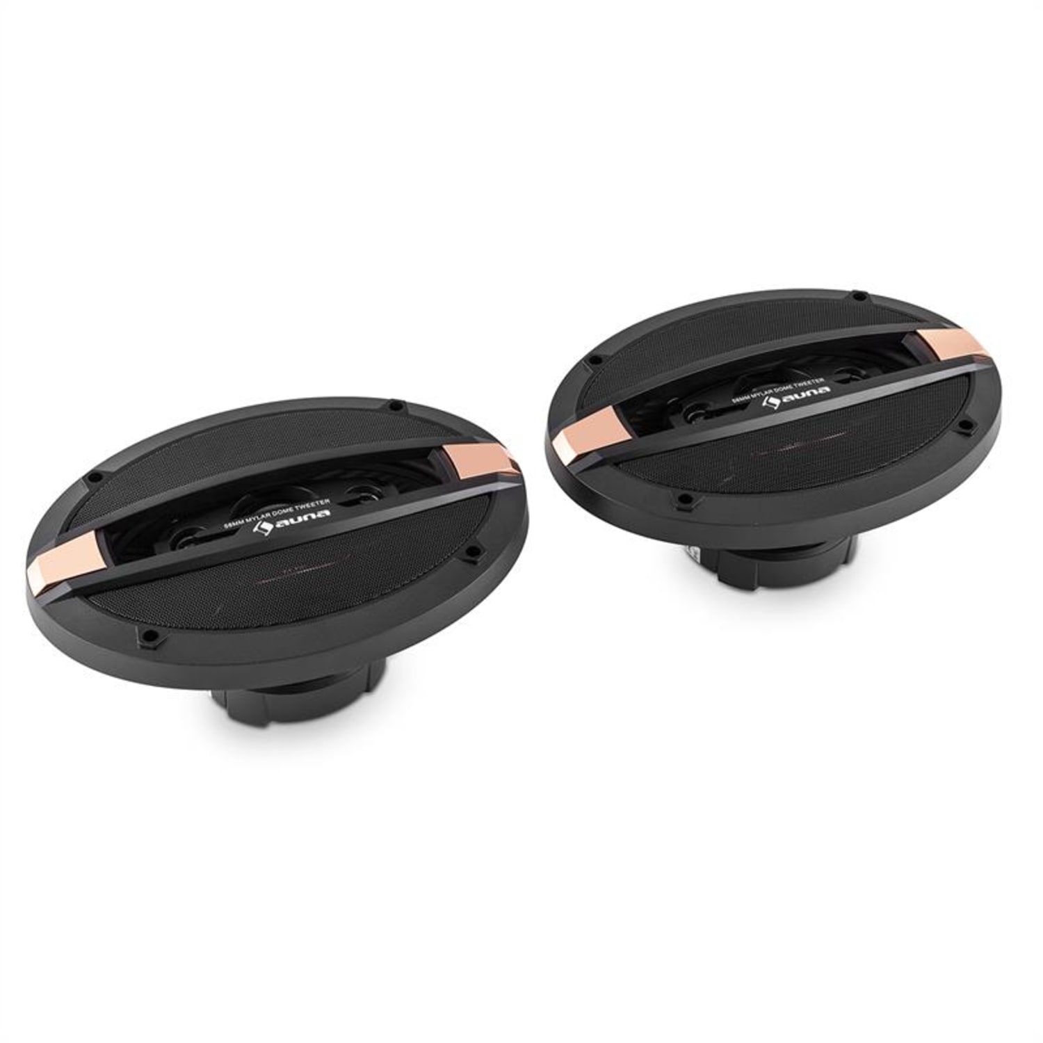 CS469 Altoparlanti Coassiali 4 Vie 16 x 23 cm 180W Bronzo Carbonio 