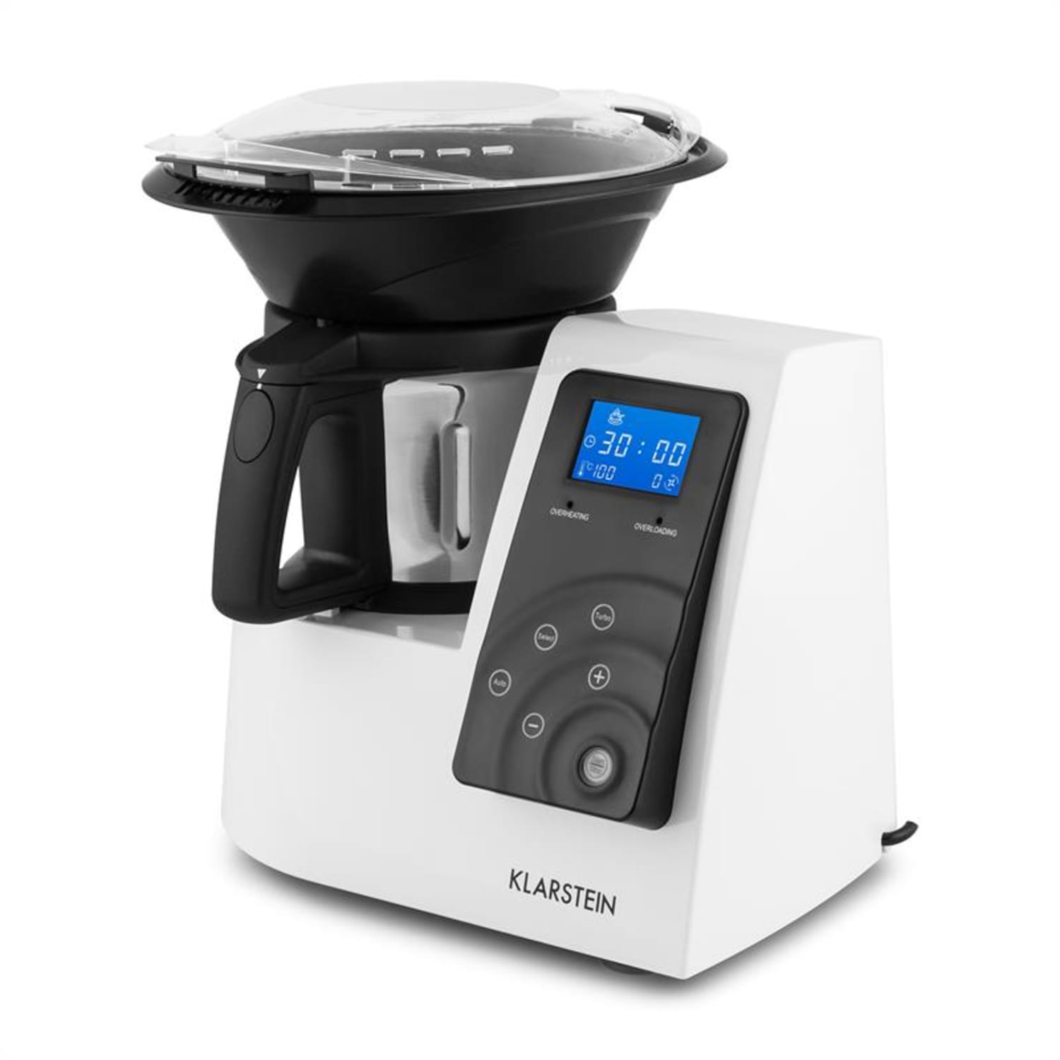 Kitchen Hero 9-in-1 keukenmachine Thermo 2l 600/1300W wit