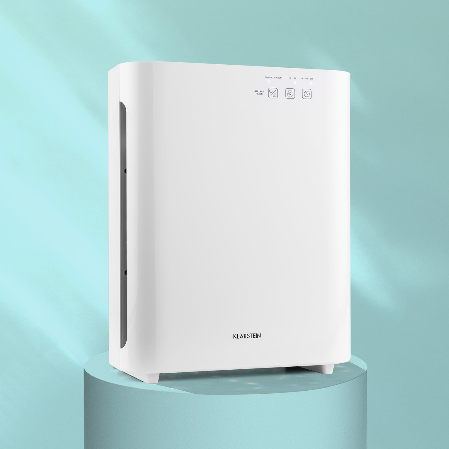 Vita Pure 2G 5 en 1 Purificador de aire ambientador ionizador | Filtro HEPA-13 | 50 m² | 30 dB | 55 W | UV-C | Táctil Blanco