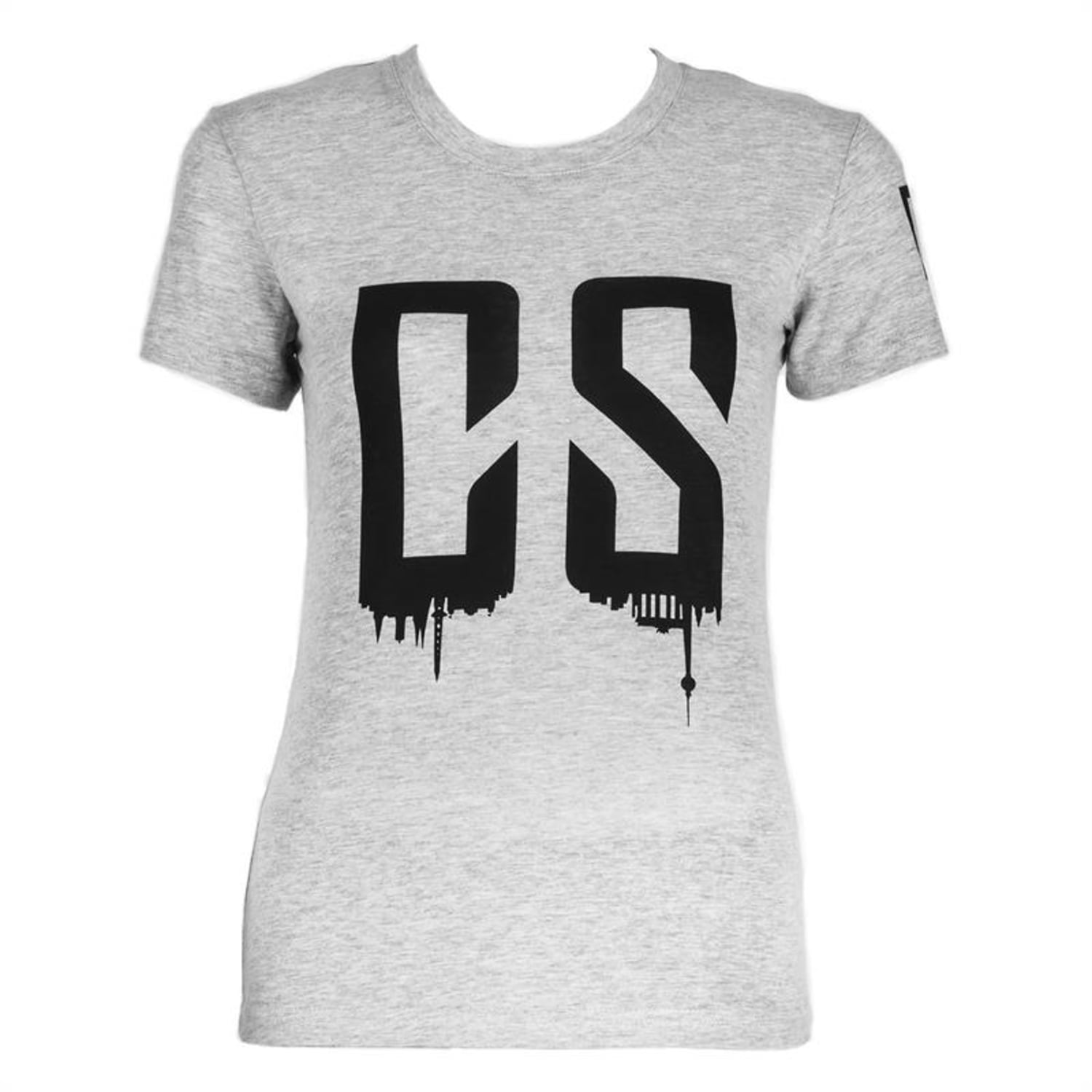 Beforce trainings T-shirt voor vrouwen maat S grijs gemêleerd S