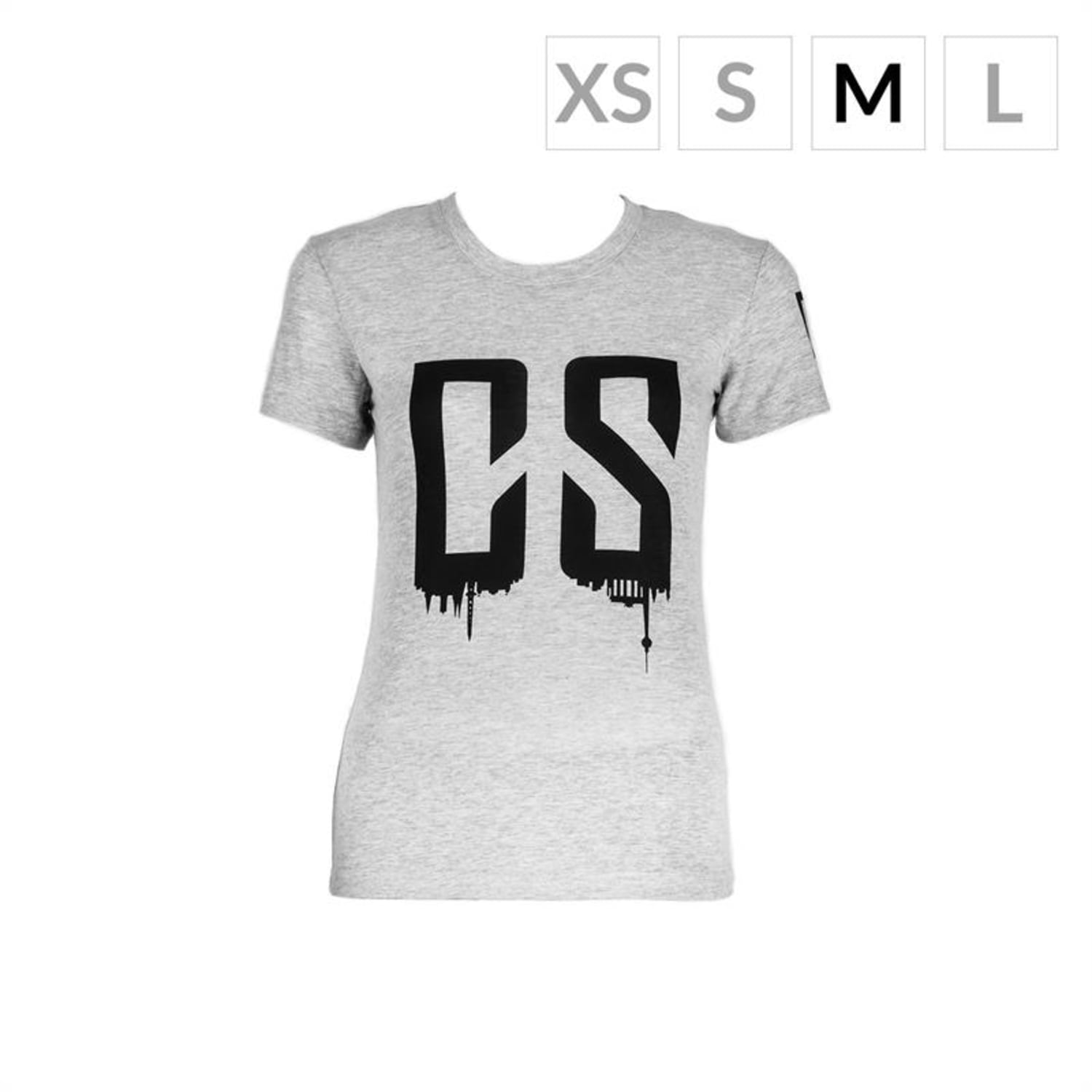 Beforce, koszulka treningowa, damska, rozmiar M, szary melanż M