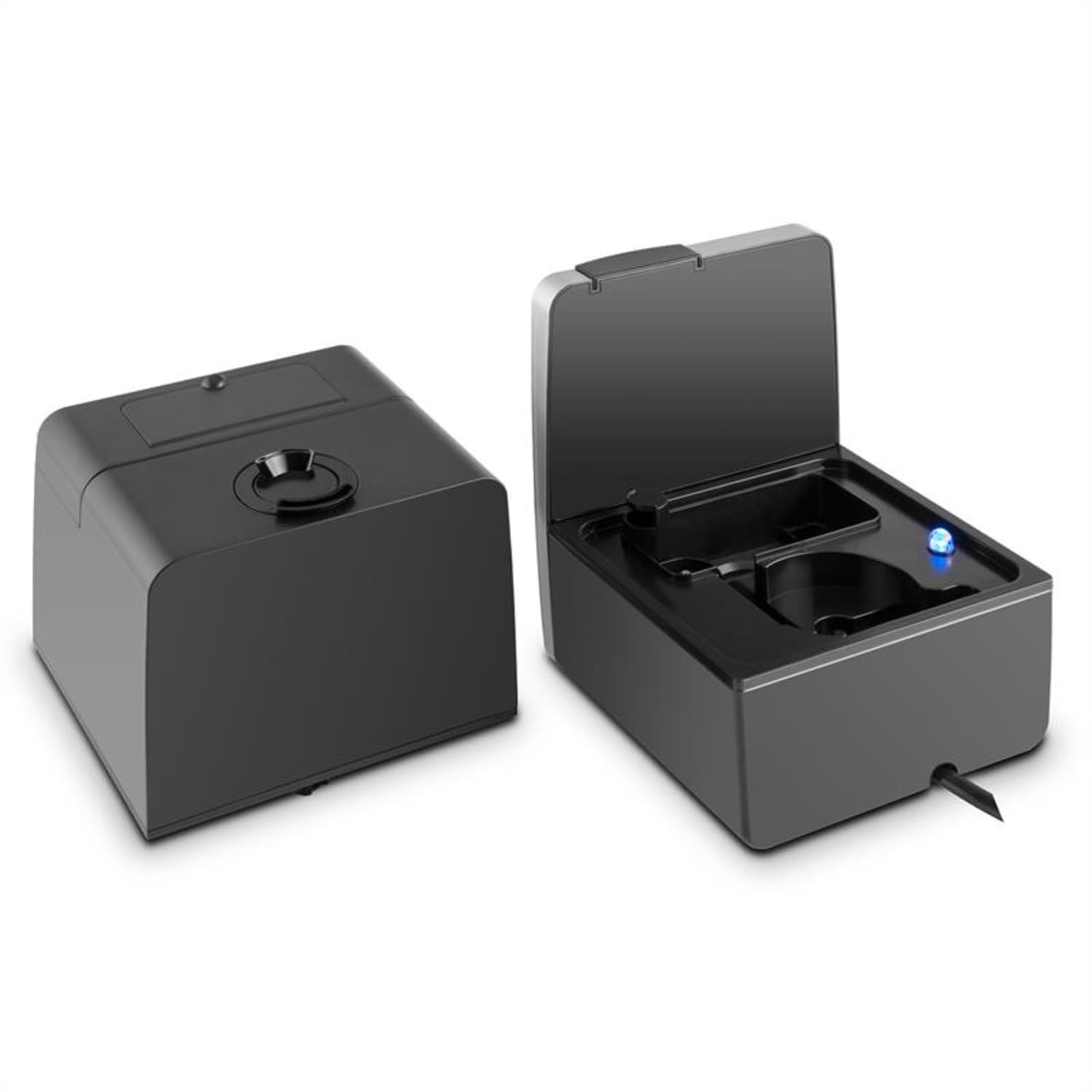 Montreal L Humidificateur d'air 350 ml/h 40 m² 6 L Chauffage d'eau Ion Noir