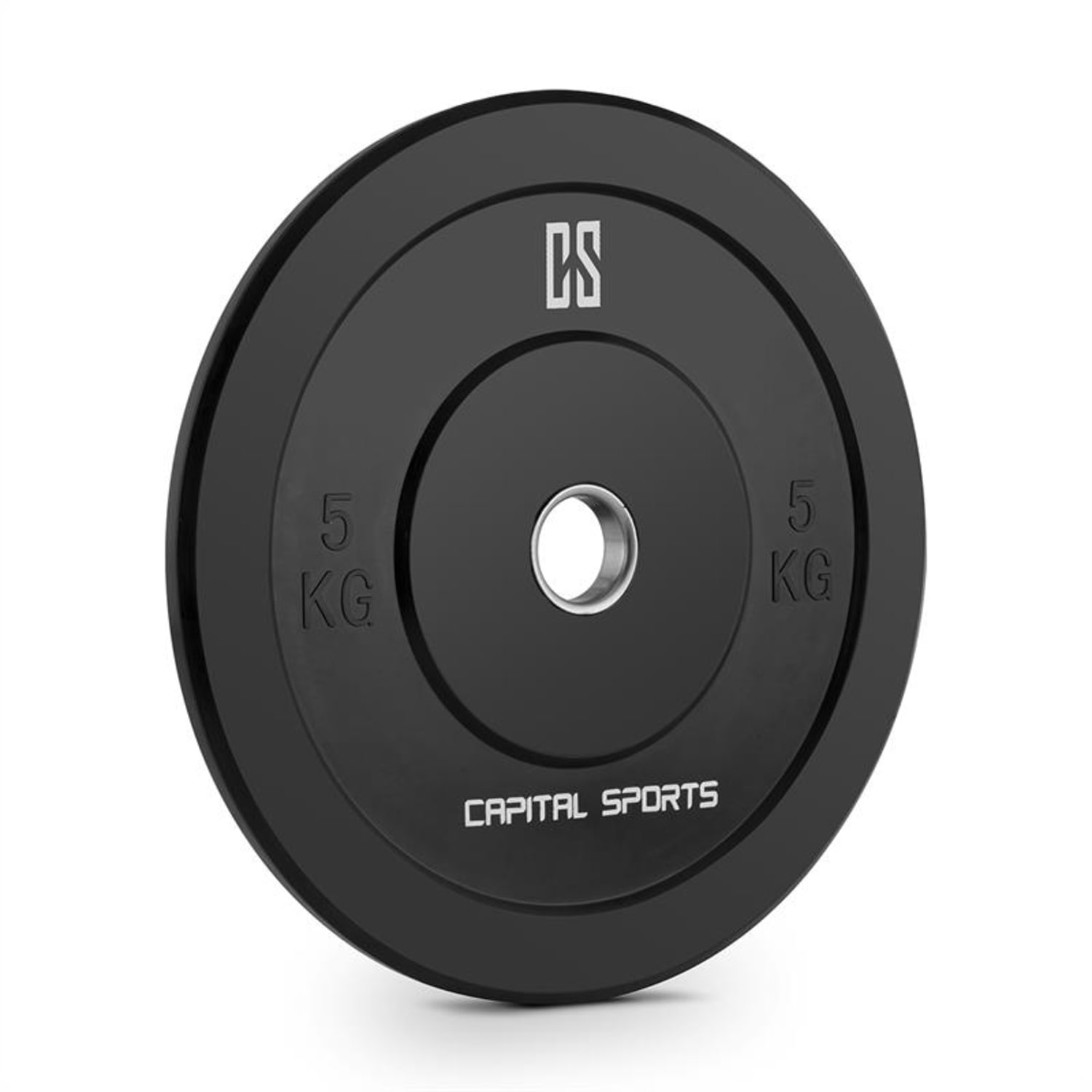 Resilior, pár kotoučových závaží, tvrdá guma, 5 kg 2x 5 kg