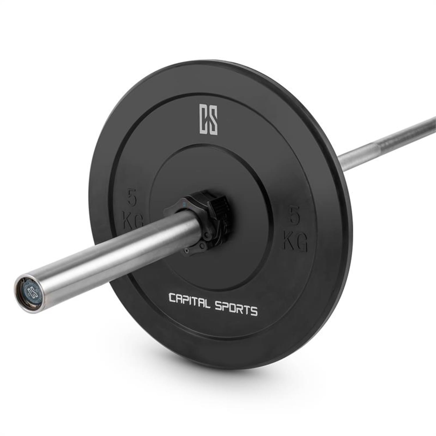 Resilior, pár kotoučových závaží, tvrdá guma, 5 kg 2x 5 kg