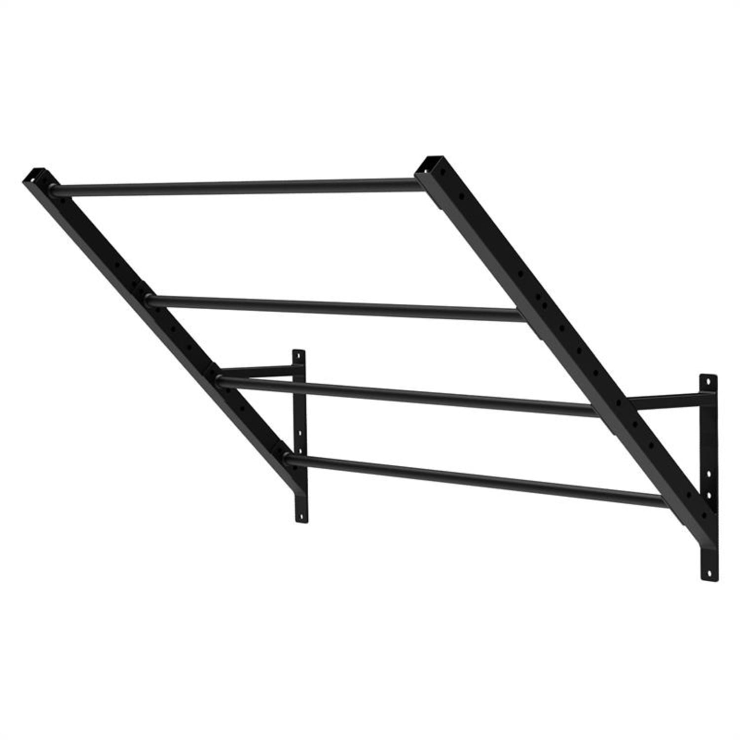 Dominant Edition, Monkey Ladder, posilovací žebřík, černý, 167 cm, ocel 168 cm